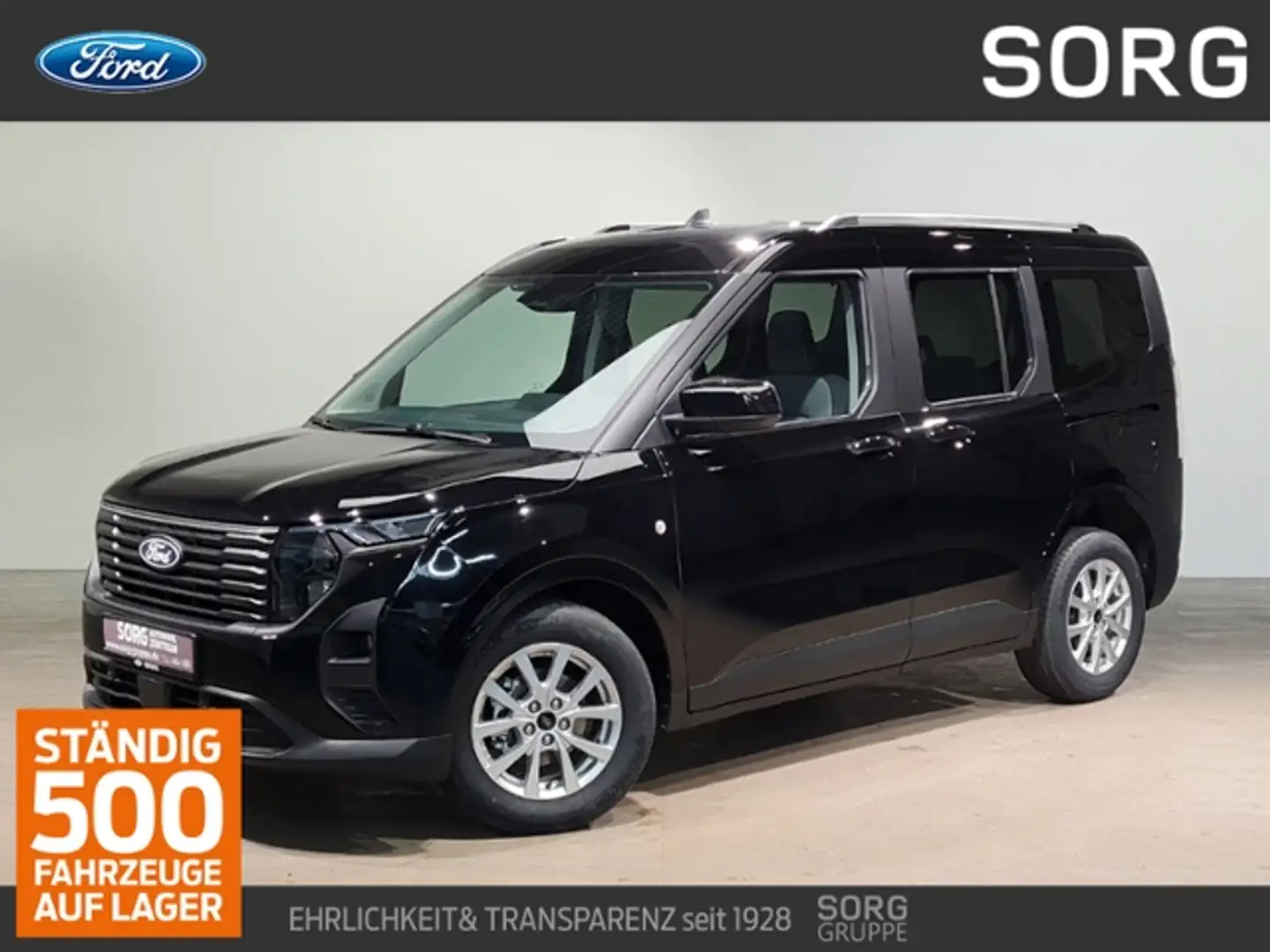 Ford Tourneo Courier 1.0 EcoBoost Titanium*SITZHZG* Schwarz - 1