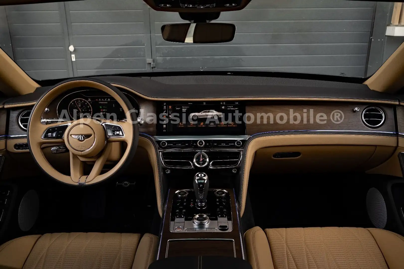Bentley Flying Spur Hybrid Mulliner Touring Panorama TV Grijs - 2