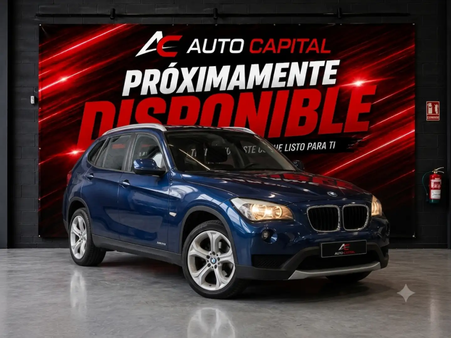 BMW X1 sDrive 18d Azul - 1