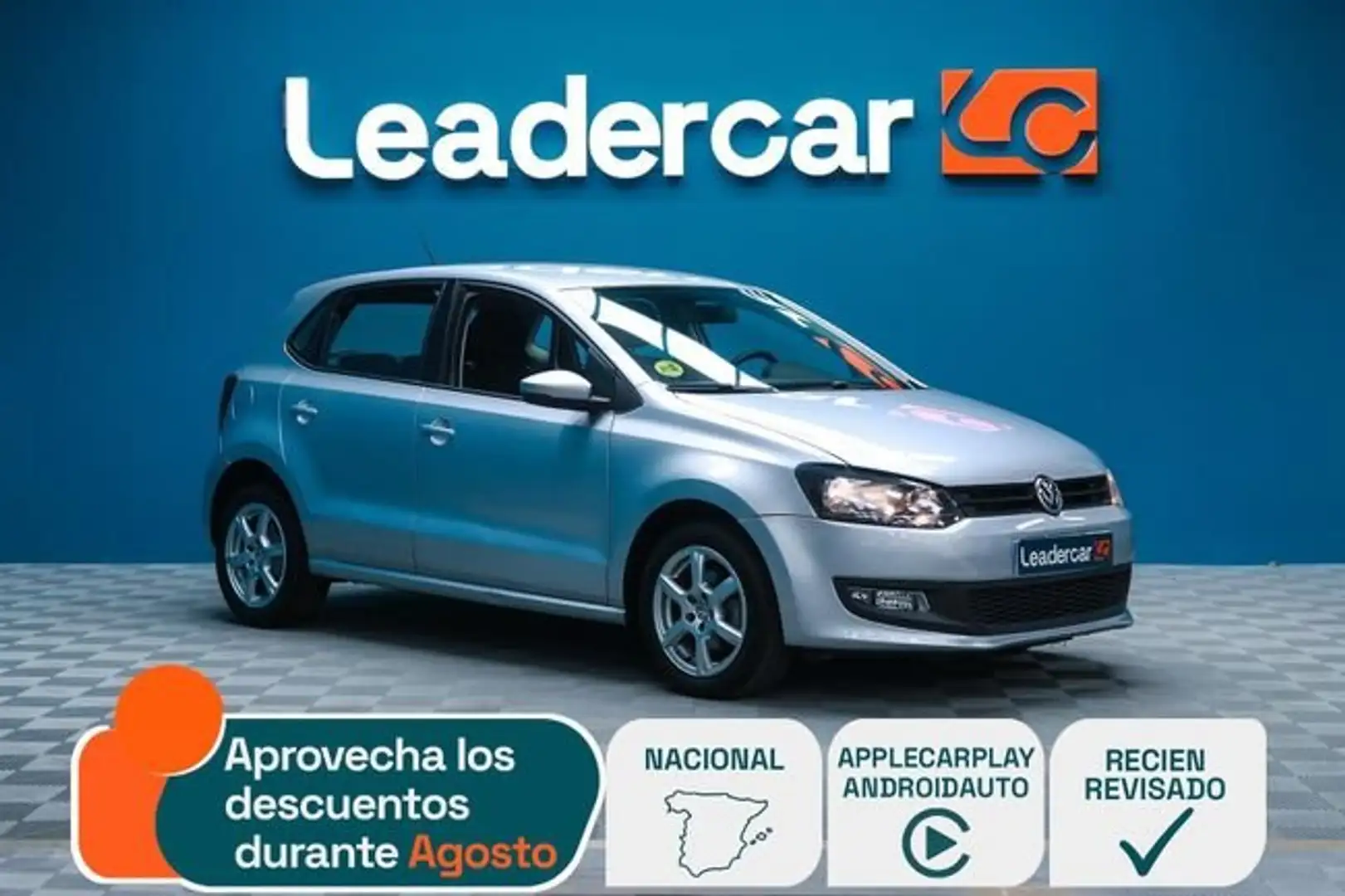 Volkswagen Polo 1.0 BMT Edition 55kW Plateado - 1