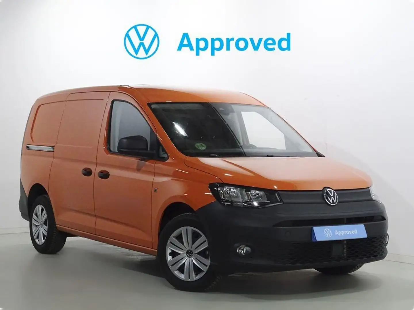 Volkswagen Caddy Cargo Furgón Maxi 2.0TDI 75kW Naranja - 1