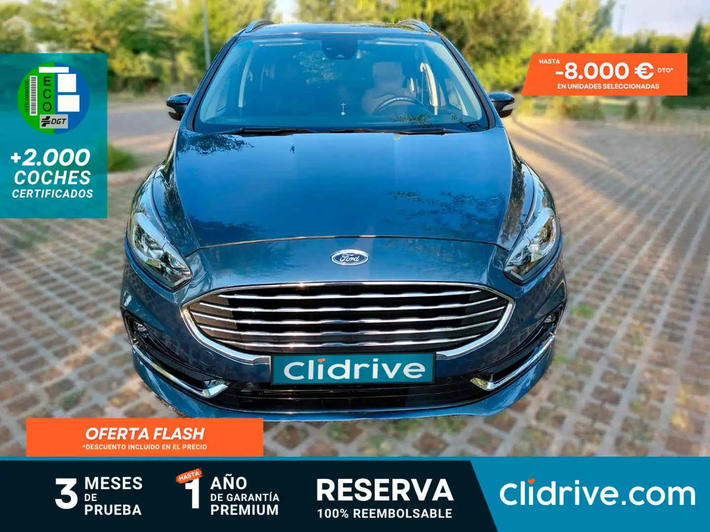 Ford Galaxy 2.5 Duratec FHEV 140kW Titanium Auto Azul - 1