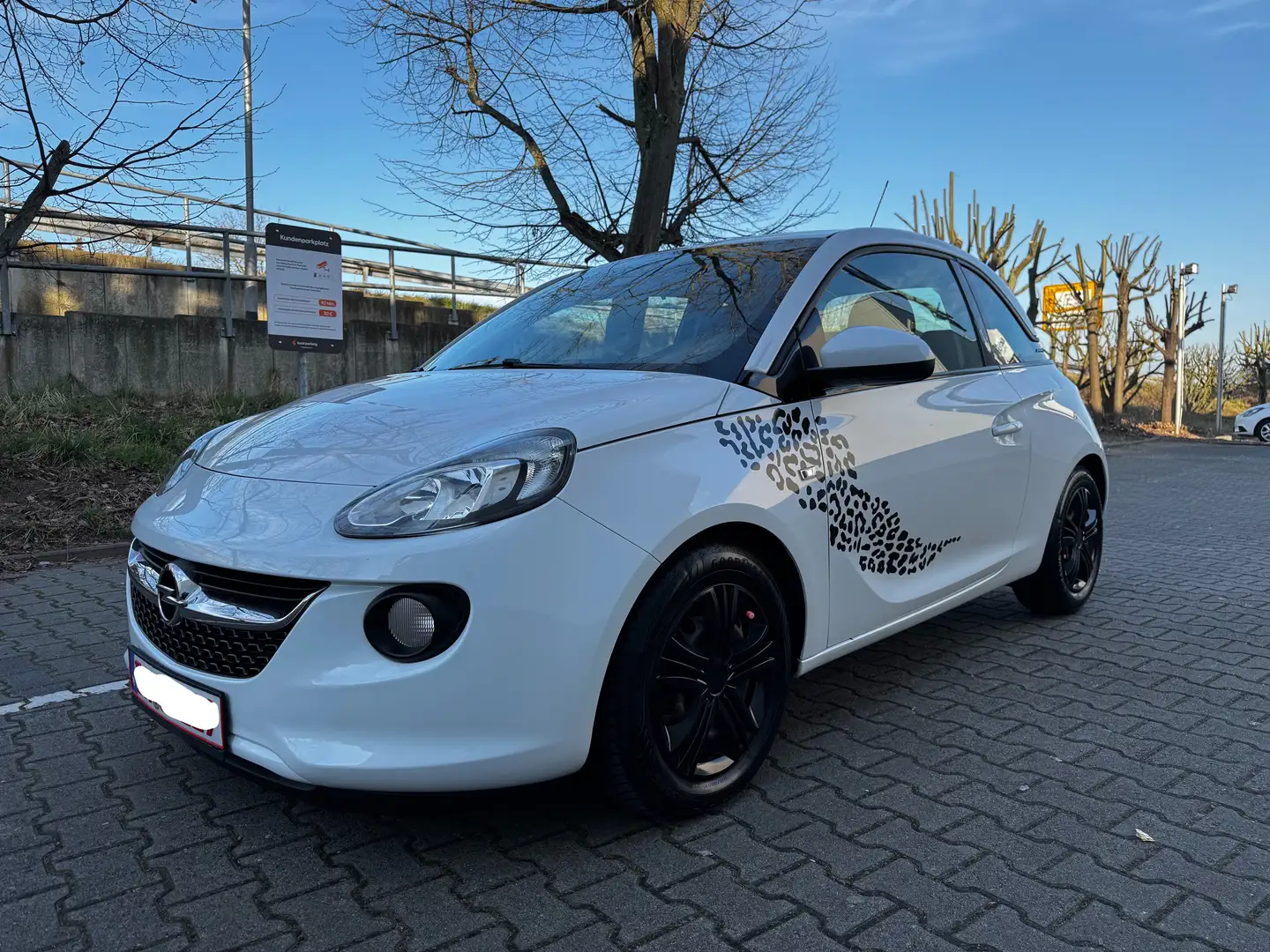 Opel Adam Finanzierung  ohne Anzahlung möglich. Blanc - 1