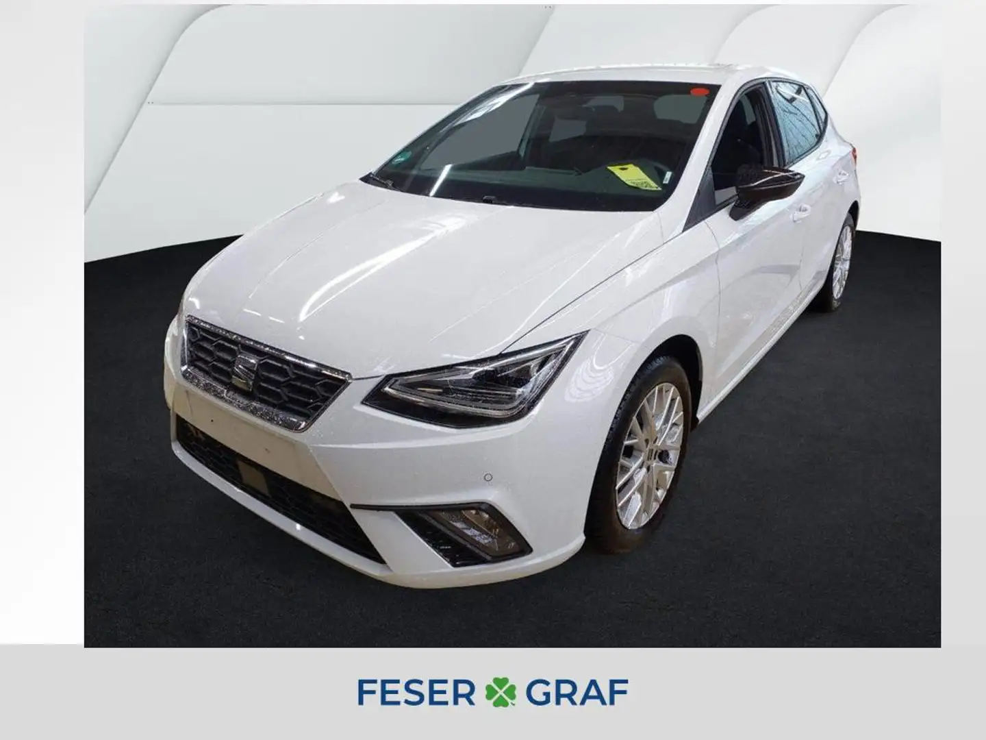 SEAT Ibiza 1.0TSI FR LINE LED/NAVI/FULL LINK/KAMERA Weiß - 1