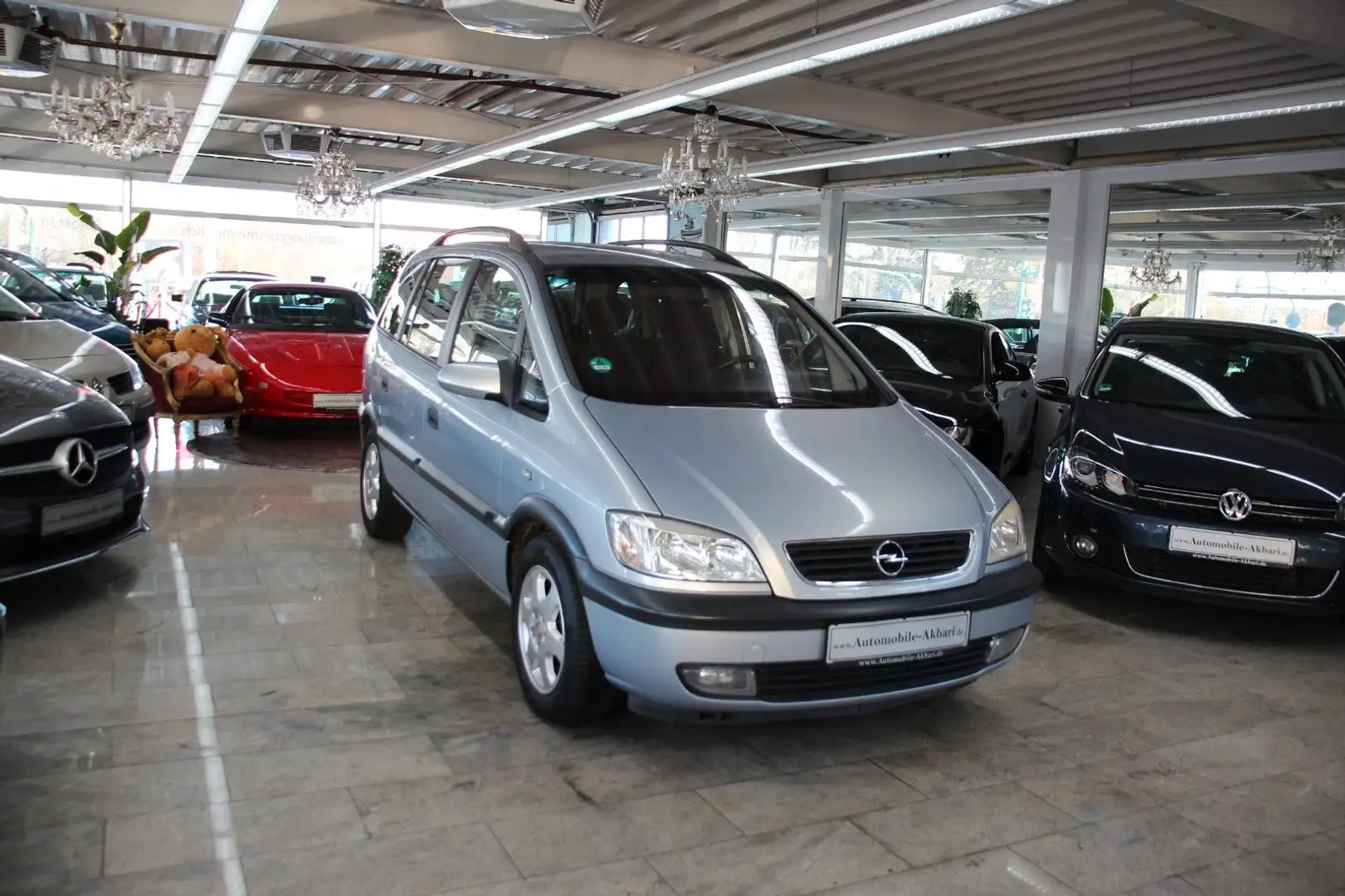 Opel Zafira 1.6 16V Elegance *7-Sitzer/Klima* Grau - 2