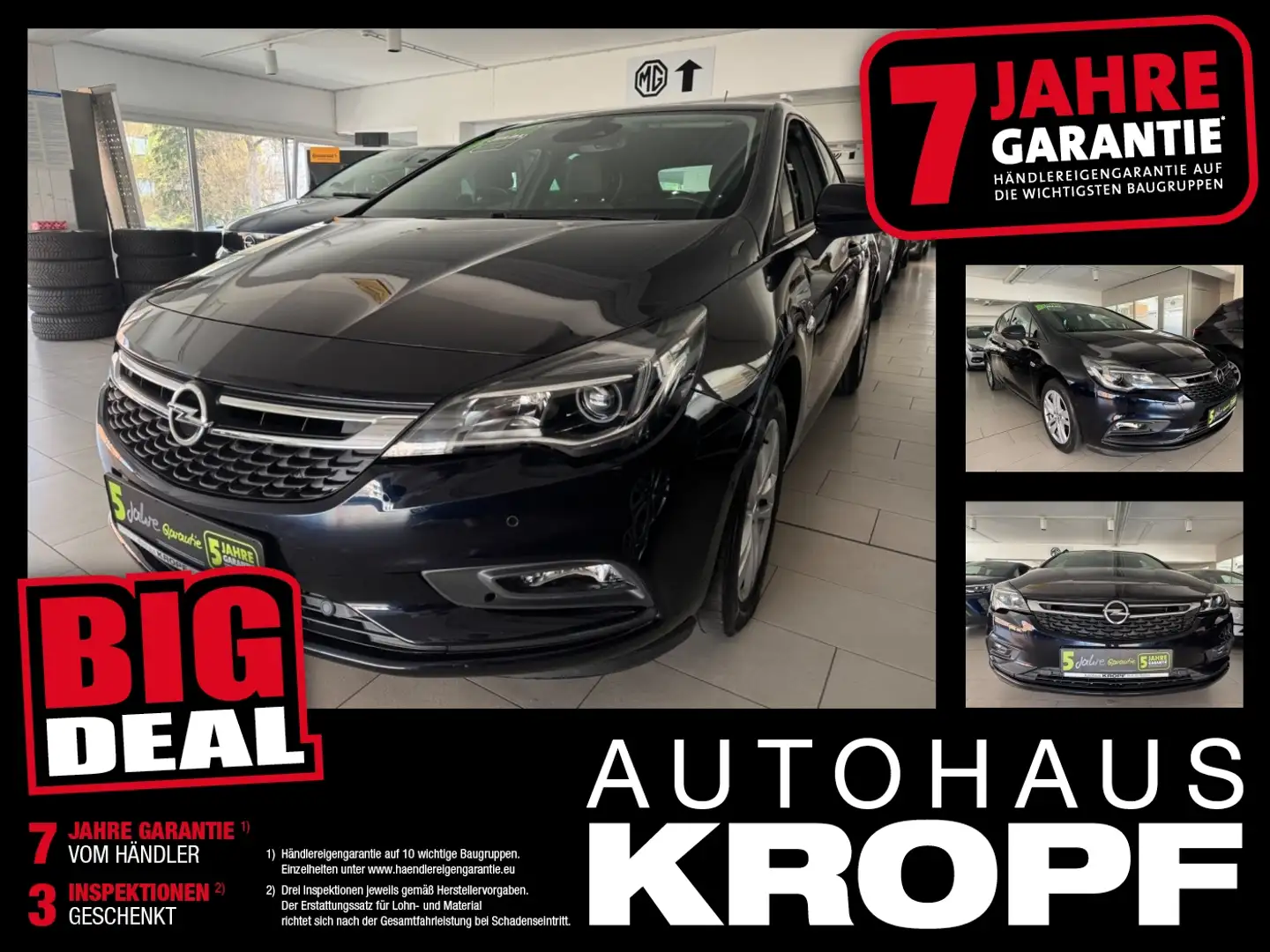 Opel Astra K 1.4 Turbo *8-FACH**SHZ PDC** Azul - 1