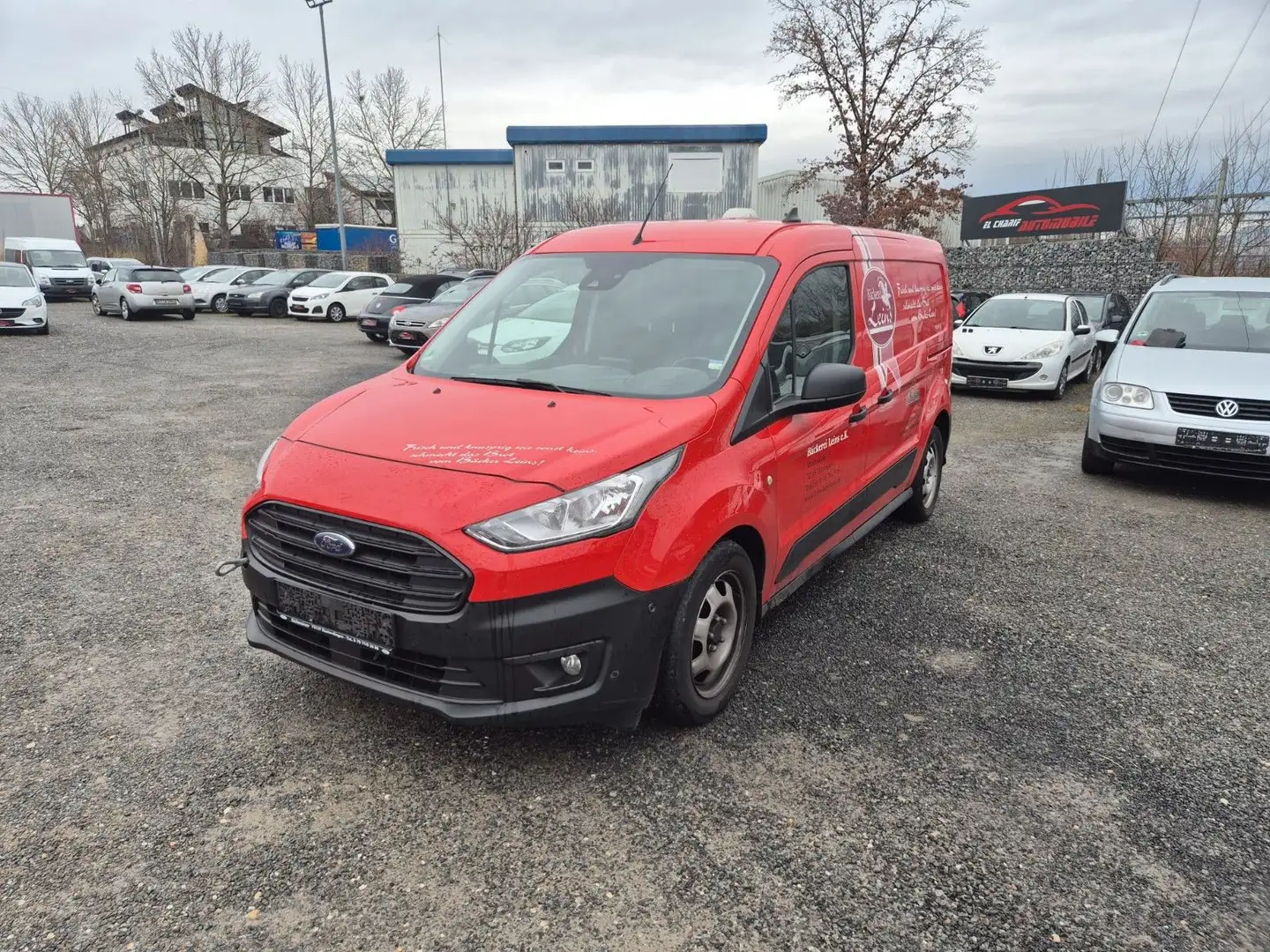 Ford Transit Connect Kasten lang Piros - 1