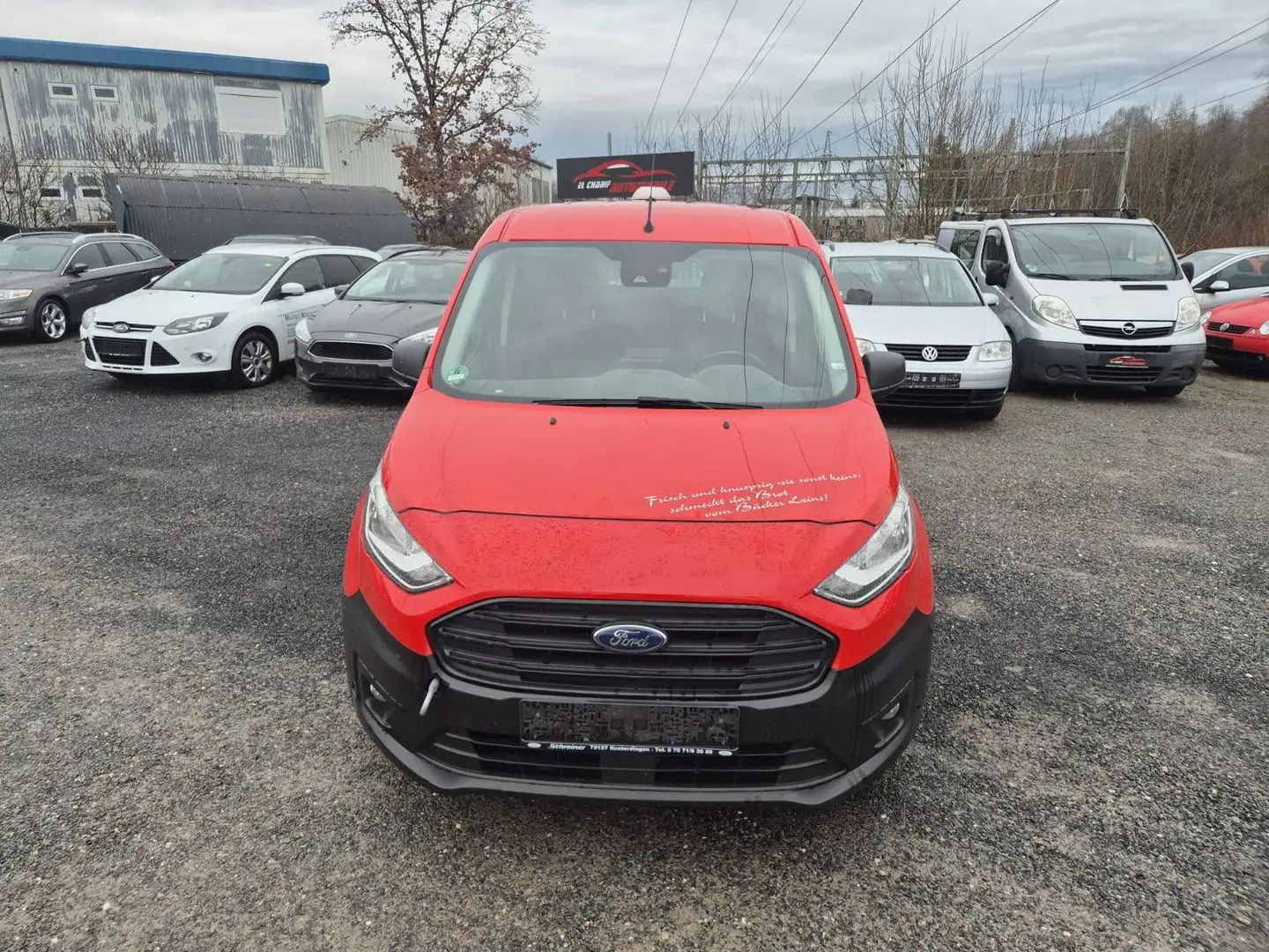 Ford Transit Connect Kasten lang Piros - 2