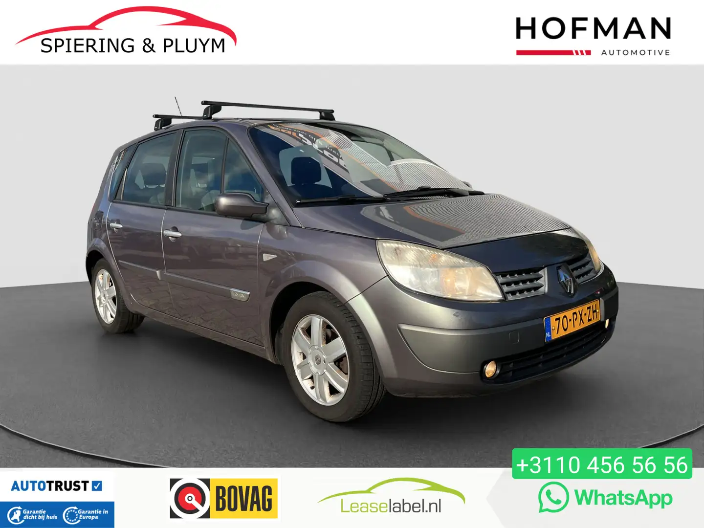 Renault Scenic 1.6-16V Privilège Comfort | APK 12-26 | Nwe Dynamo Grijs - 1