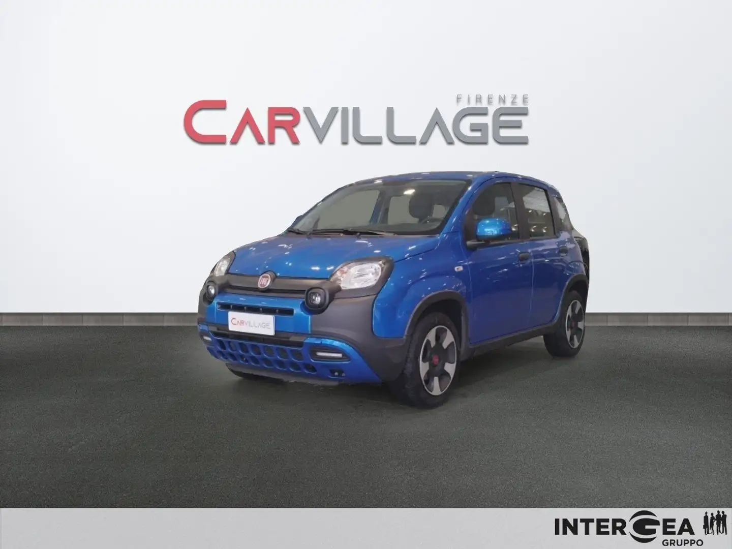 Fiat New Panda Panda 1.0 firefly hybrid City Cross s Bleu - 1