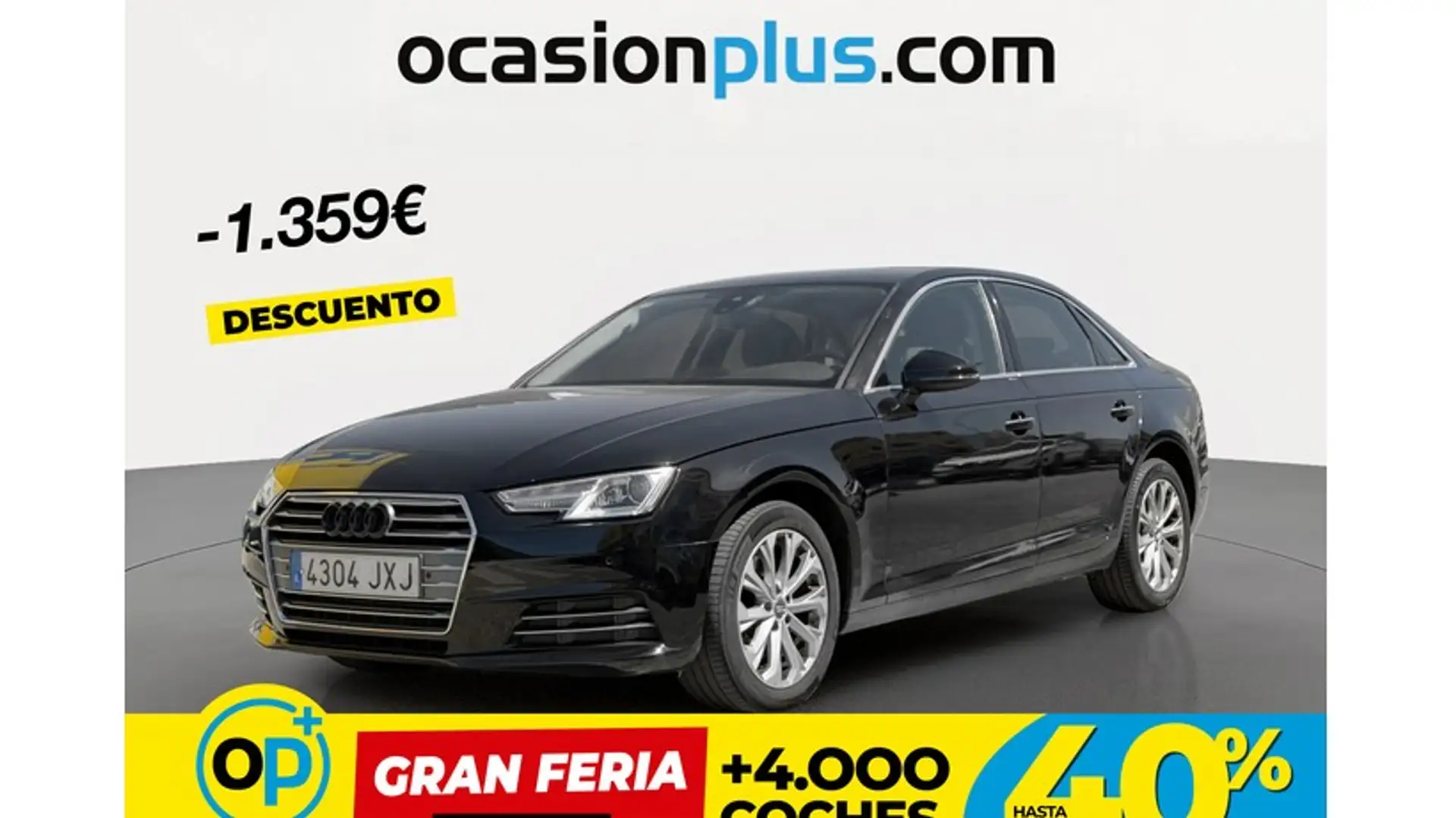 Audi A4 2.0TDI Design edition S tronic 110kW Negro - 1