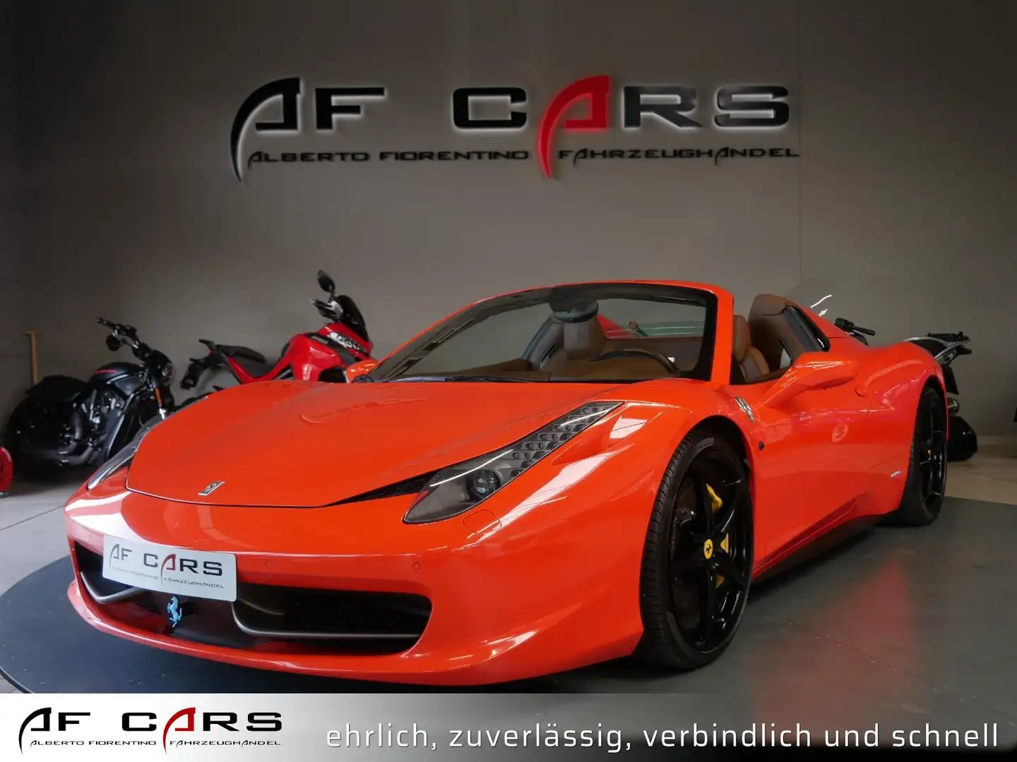 Ferrari 458 ITALIA SPIDER Lift Akrapovic 20 " Voll AFS Piros - 2