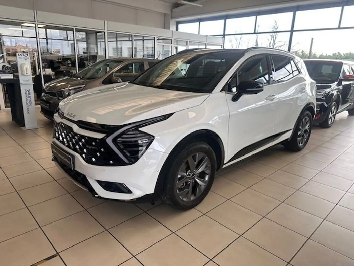 Kia Sportage 1.6 T-GDI 230CH HEV GT-LINE PREMIUM BVA6 4X2 Blanc - 1
