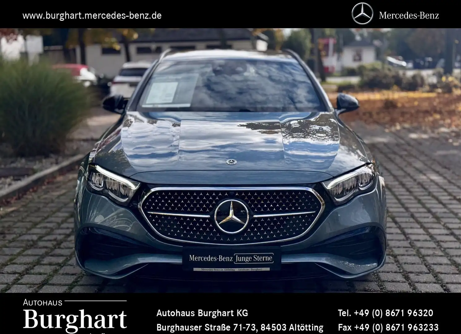 Mercedes-Benz E 300 E 300 e T AMG Night-Paket Distronic Navi Silber - 2