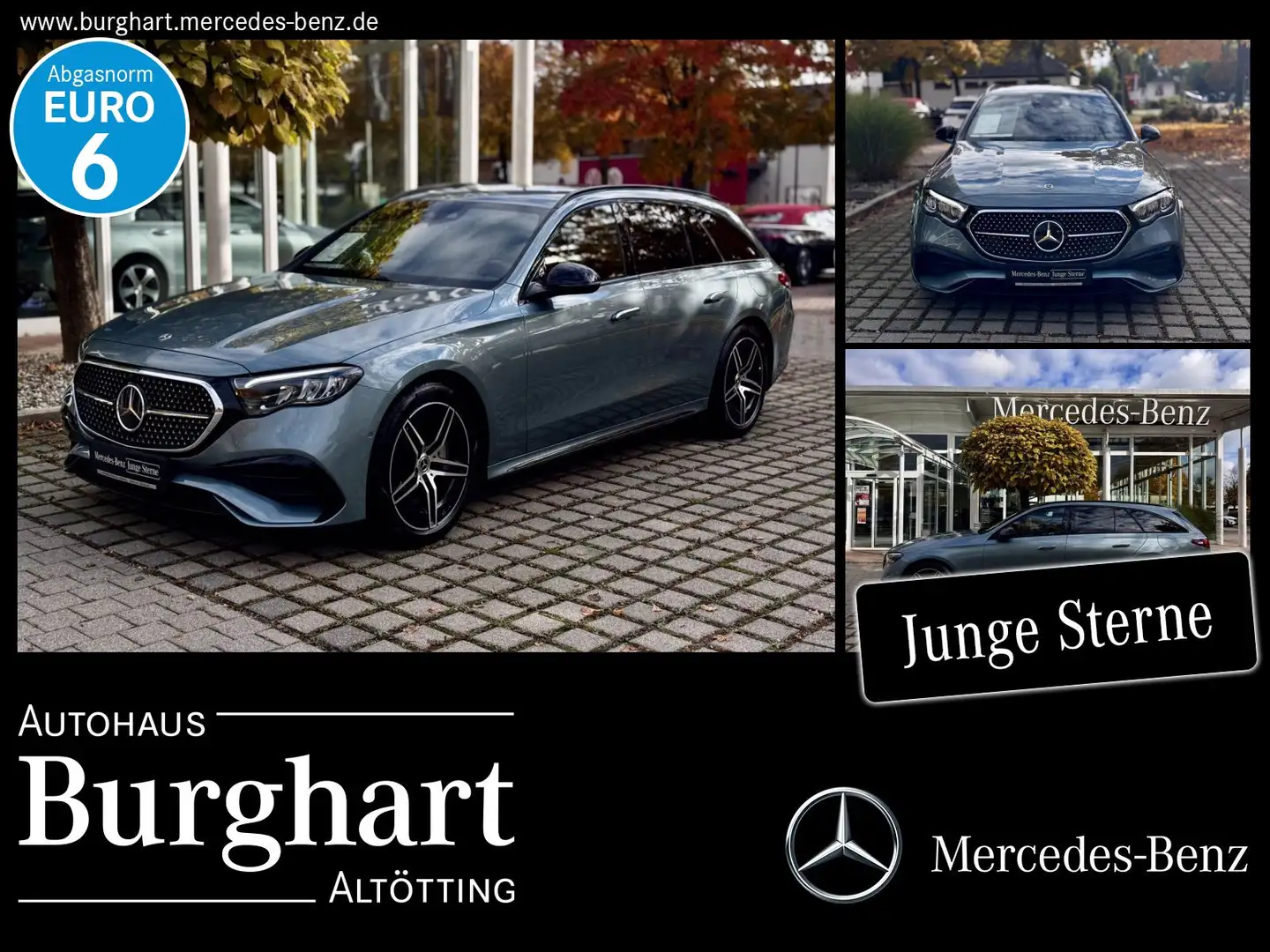 Mercedes-Benz E 300 E 300 e T AMG Night-Paket Distronic Navi Silber - 1