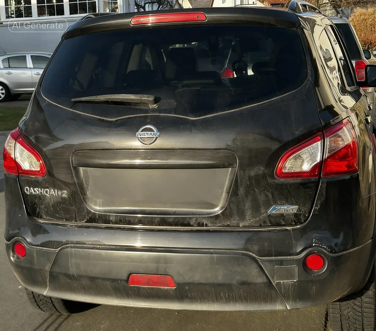 Nissan Qashqai+2 1.6 dCi DPF I-Way Schwarz - 2