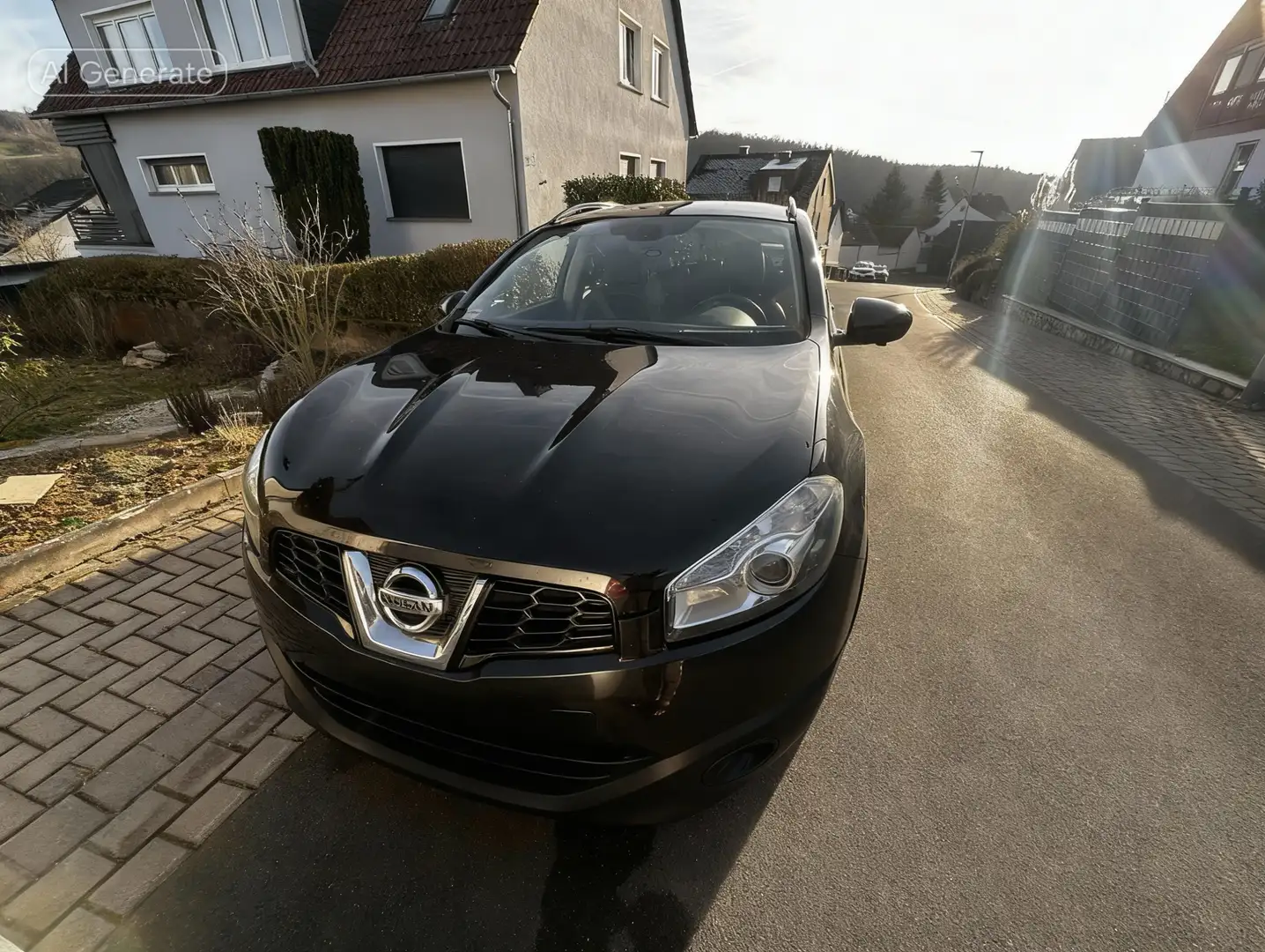 Nissan Qashqai+2 1.6 dCi DPF I-Way Schwarz - 1