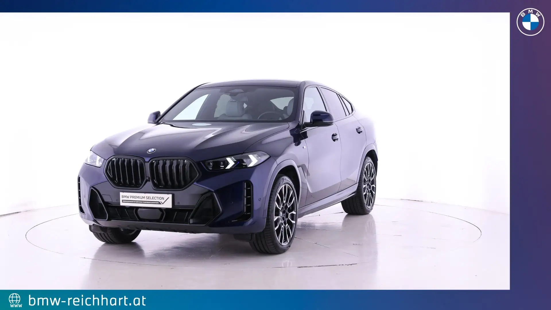 BMW X6 xDrive30d Blau - 1