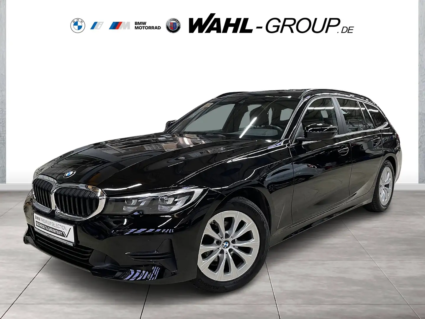 BMW 318 i TOURING ADVANTAGE DAB AHK SHZ ALU 17" Schwarz - 1
