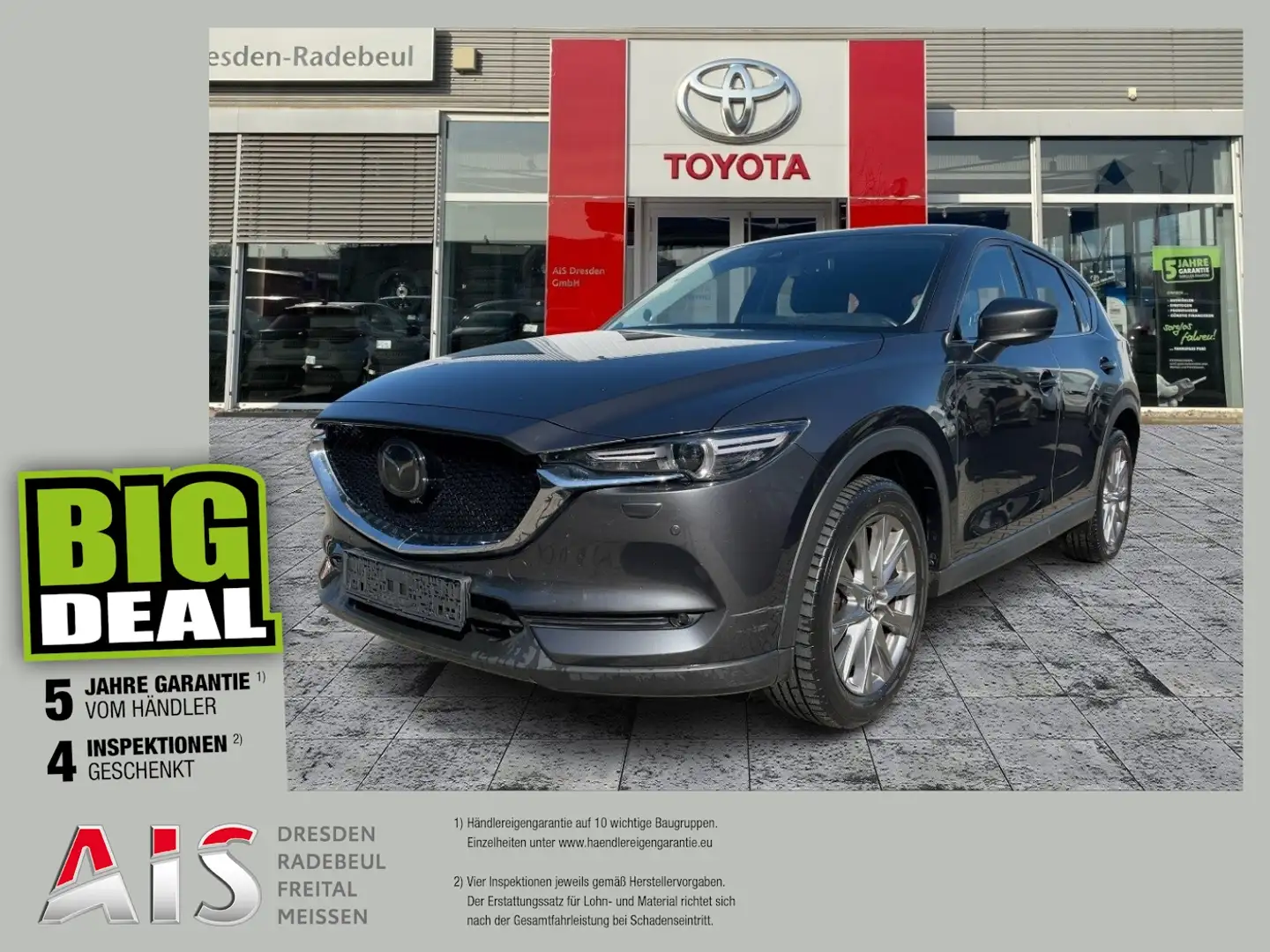 Mazda CX-5 2.2 Sports-Line AHK*AWD*HUD*Matrix*Bose*Navi Grigio - 1