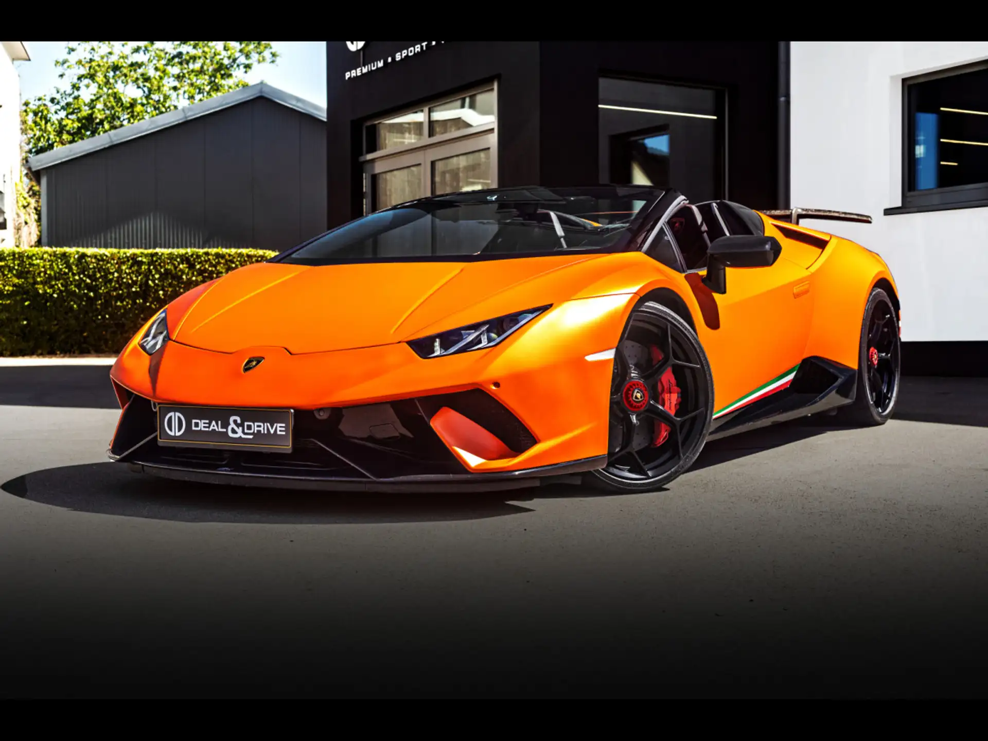 람보르기니 우라칸 2020 주황 사진 1