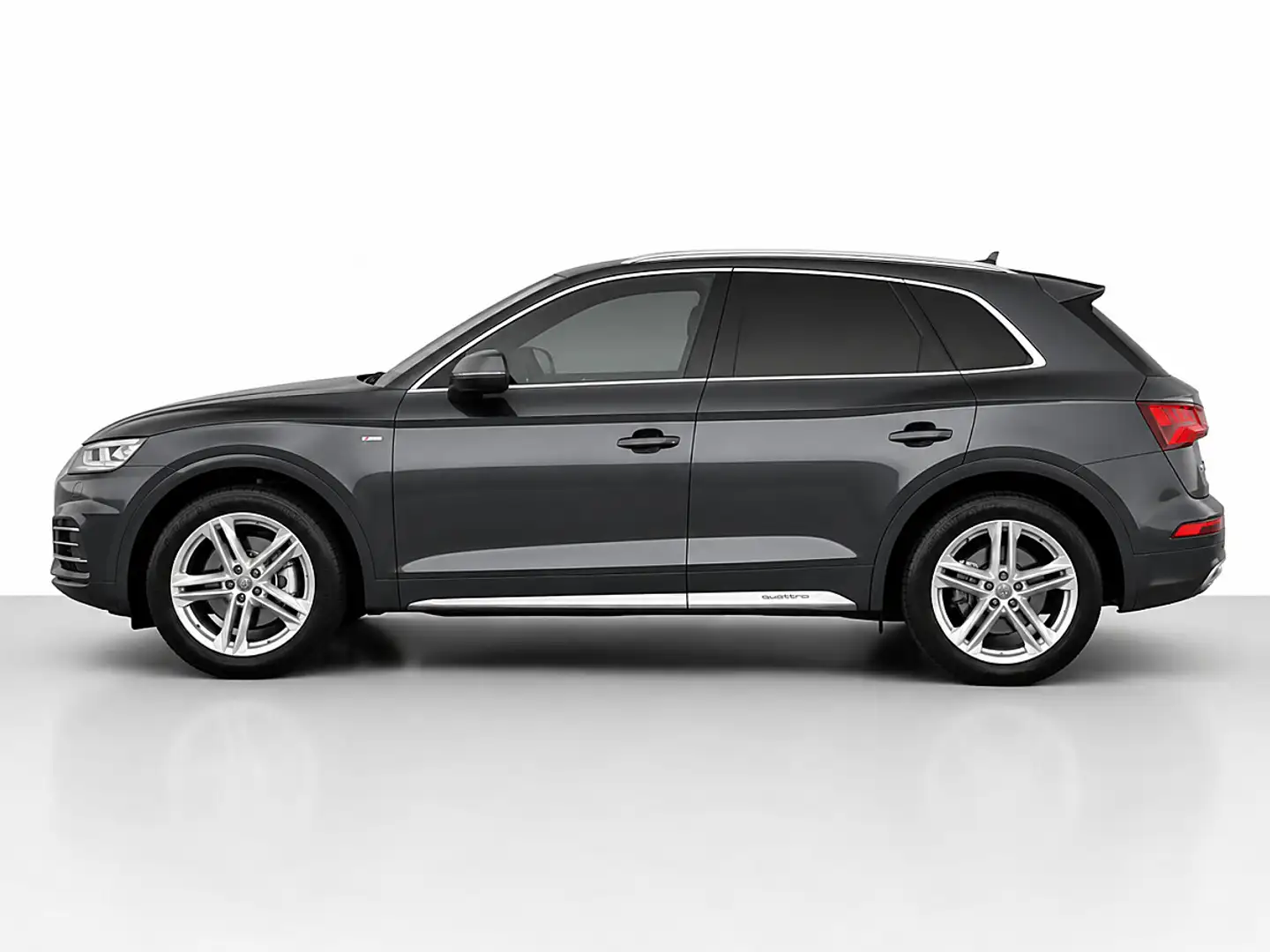 Audi Q5 2,0 TDI quattro sport S-tronic *S-Line* Grau - 2
