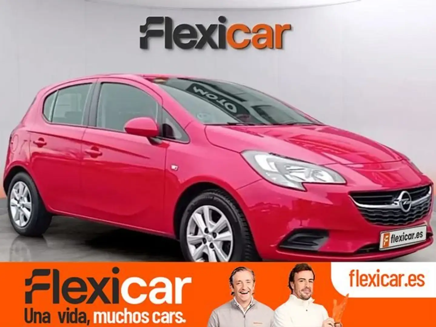 Opel Corsa 1.2 GLP Selective Rojo - 1