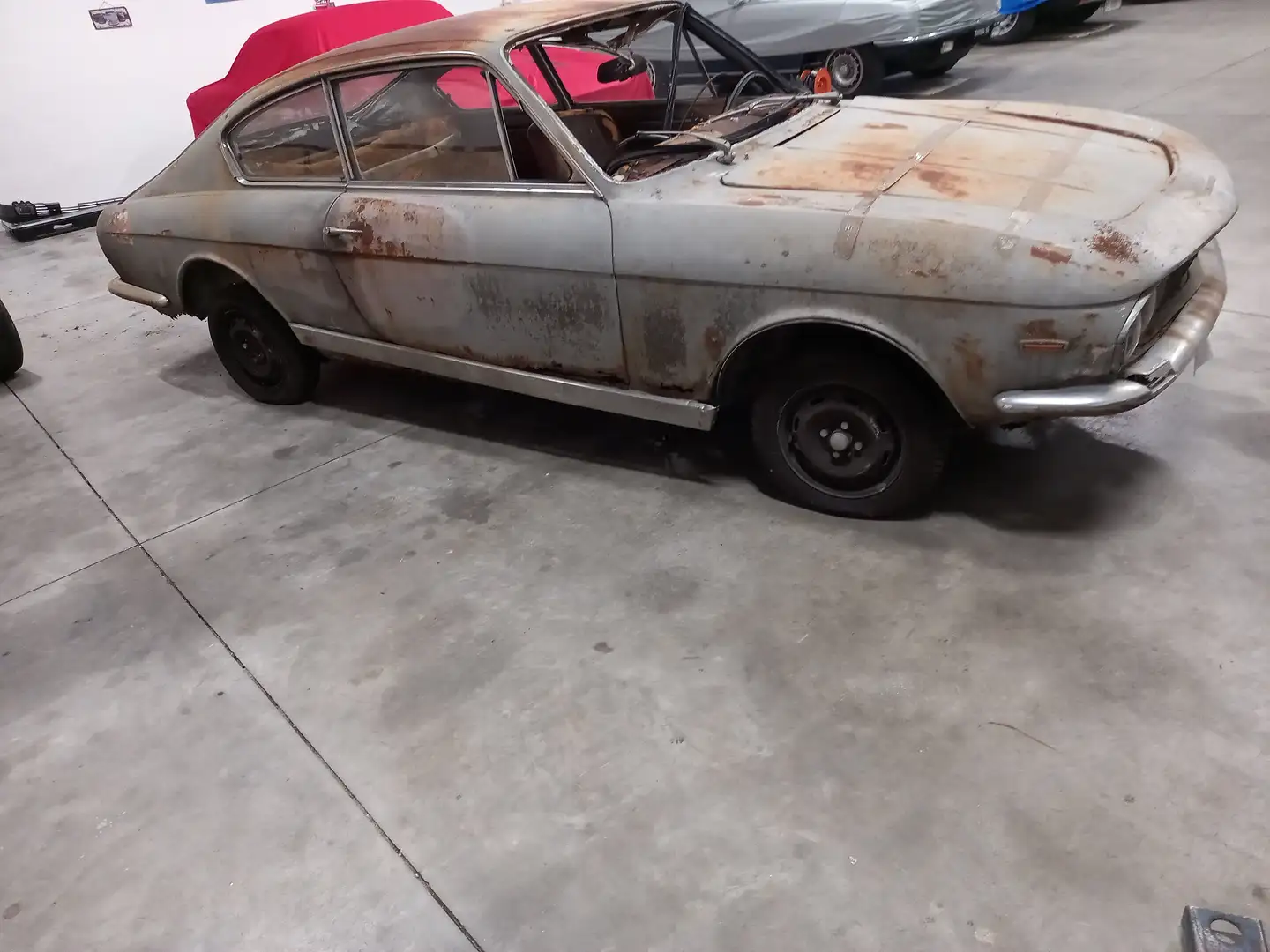 Fiat 1500 vignale  s Srebrny - 2