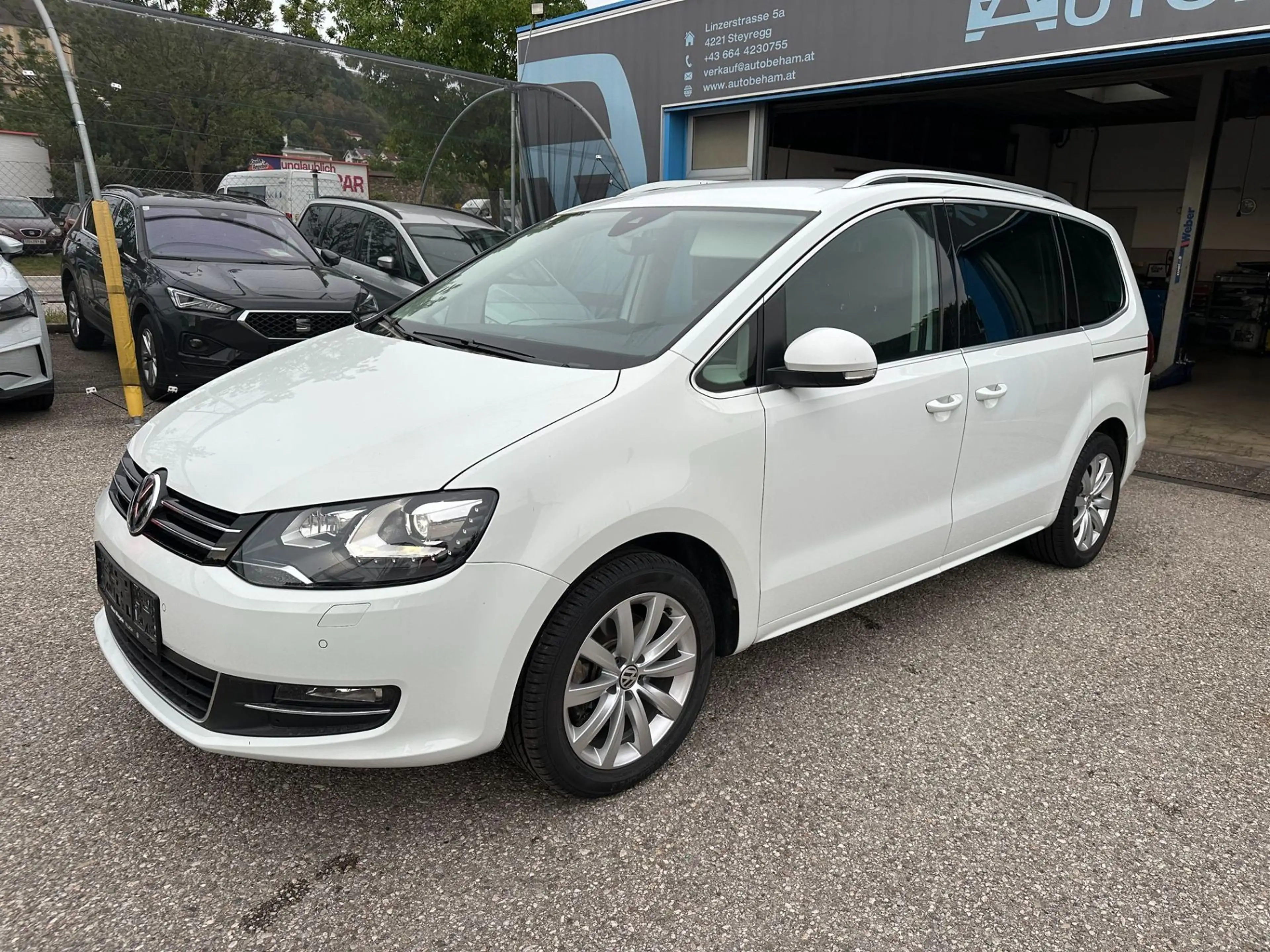 Volkswagen Sharan Business+ 1,4 TSI Teilleder-AHK-ACC