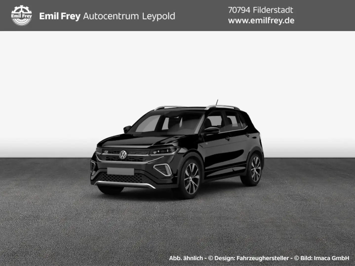 Volkswagen T-Cross 1.5 TSI DSG ACTIVE 110 kW, 5-türig Schwarz - 1