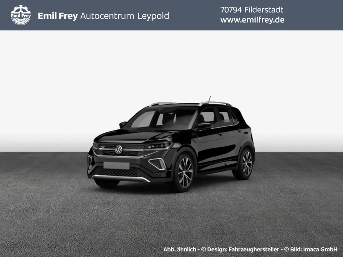 Volkswagen T-Cross 1.5 TSI DSG ACTIVE 110 kW, 5-türig Schwarz - 1