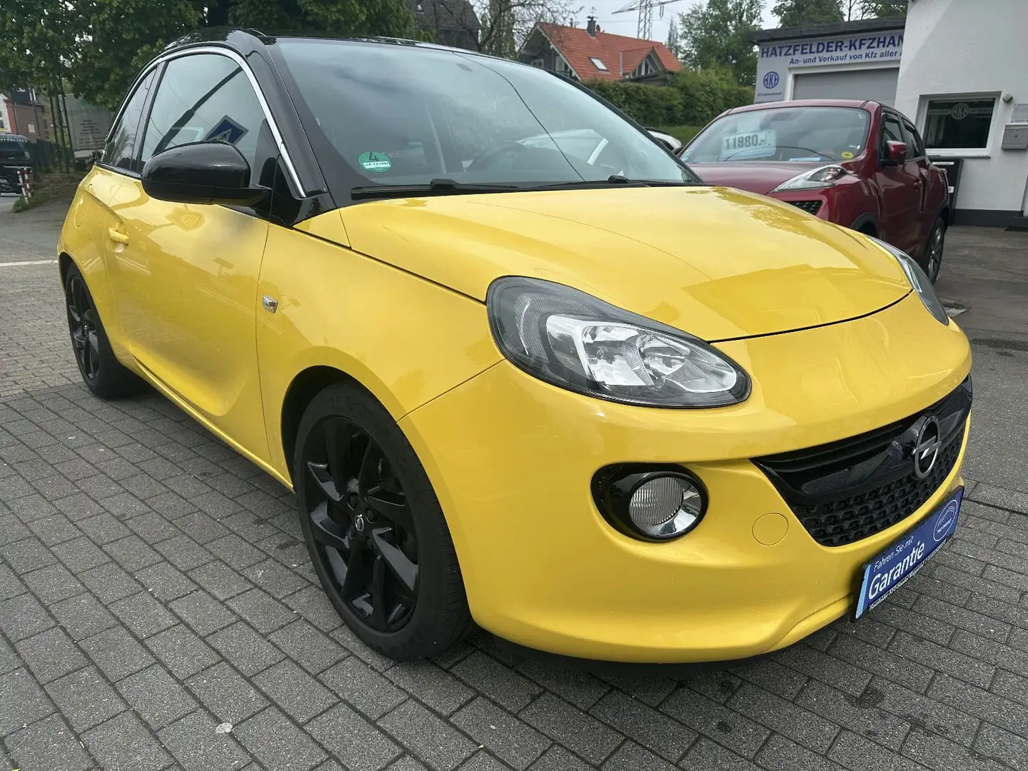 Opel Adam SLAM*Teilleder*17 Zoll*Scheckheft*Intelli* Gelb - 1