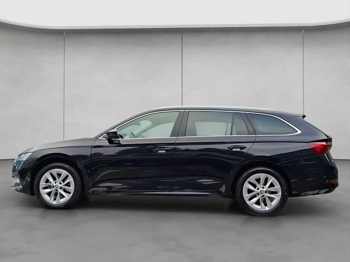Skoda Octavia Combi 2.0 TDI DSG Style NAVI AHK GRA SHZ P Schwarz - 2