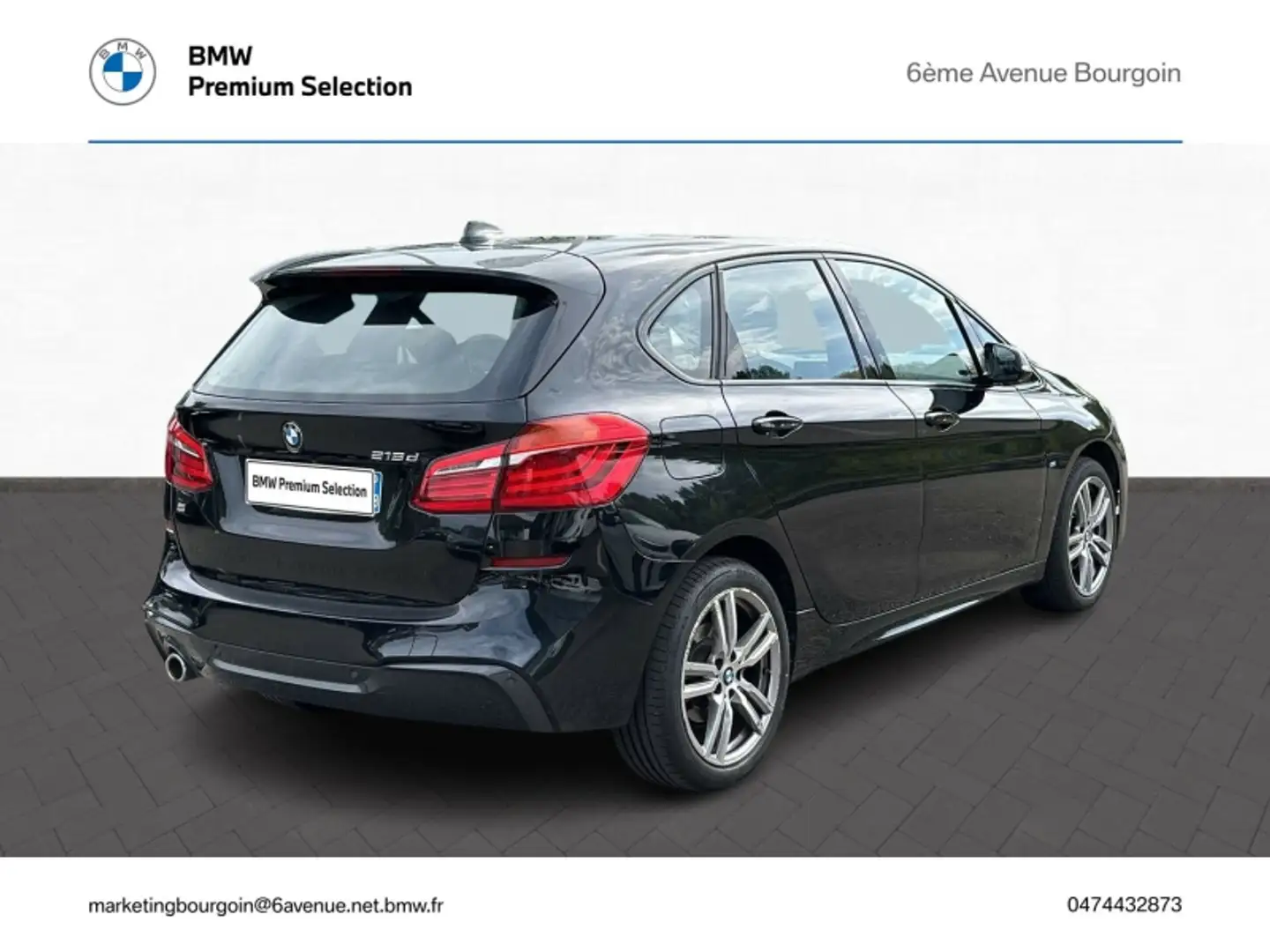 BMW 216 216d 116ch  M Sport Noir - 2