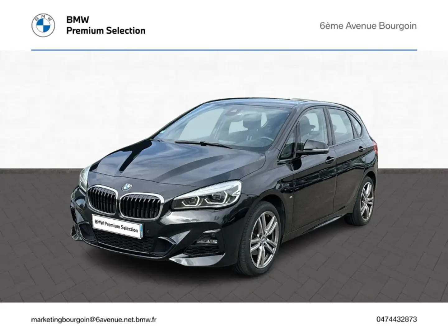 BMW 216 216d 116ch  M Sport Noir - 1