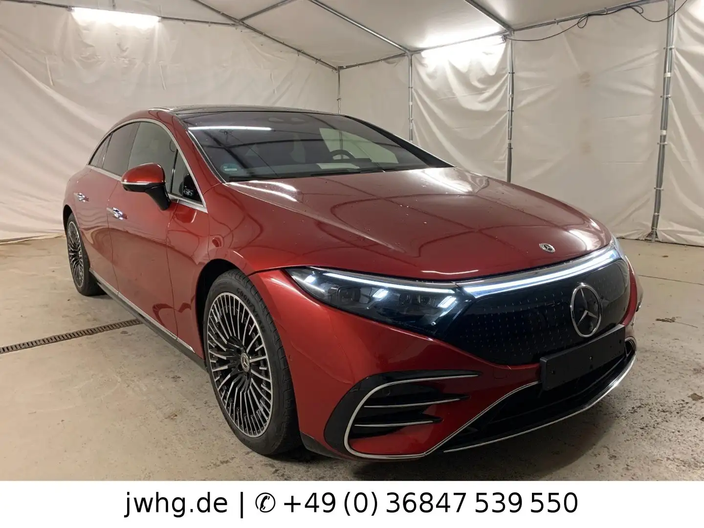 Mercedes-Benz EQS 450+ AMG-Line Augumented-HUD|Pano|Memory Rot - 2