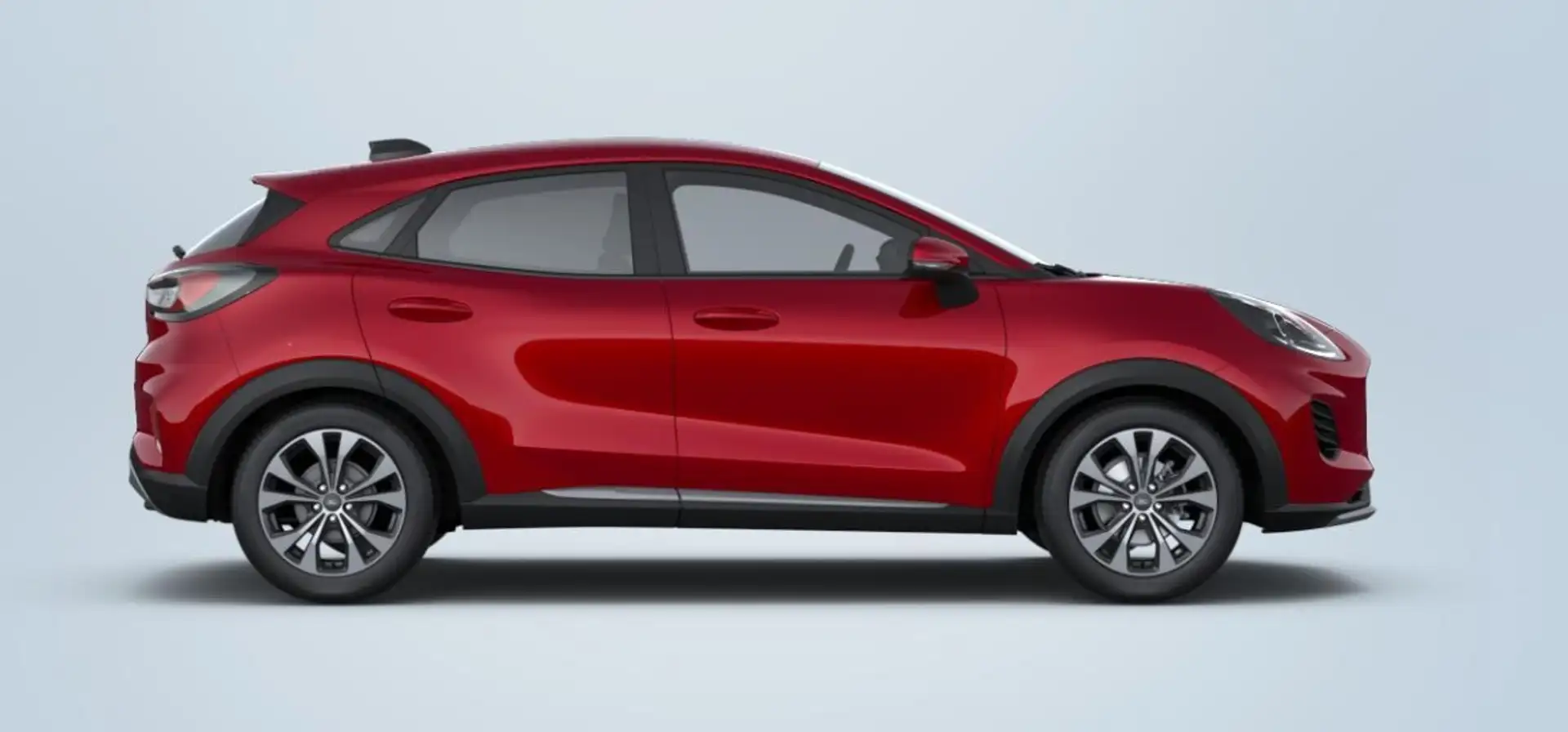 Ford Puma EcoBoost mHEV Titanium AUT Rouge - 2