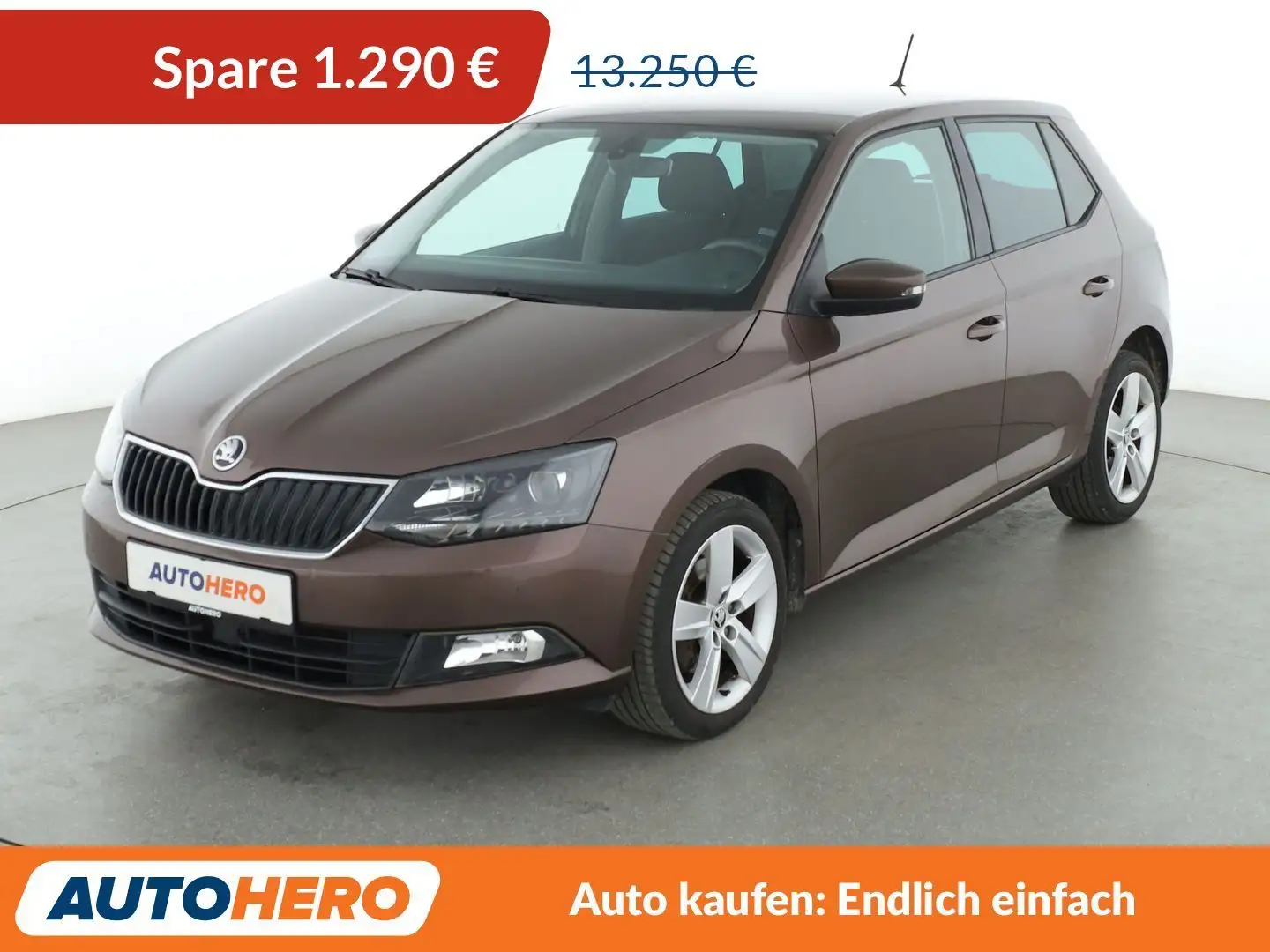 Skoda Fabia 1.2 TSI Style*PDC*SHZ*KLIMA*TEMPO*GARANTIE* Braun - 1