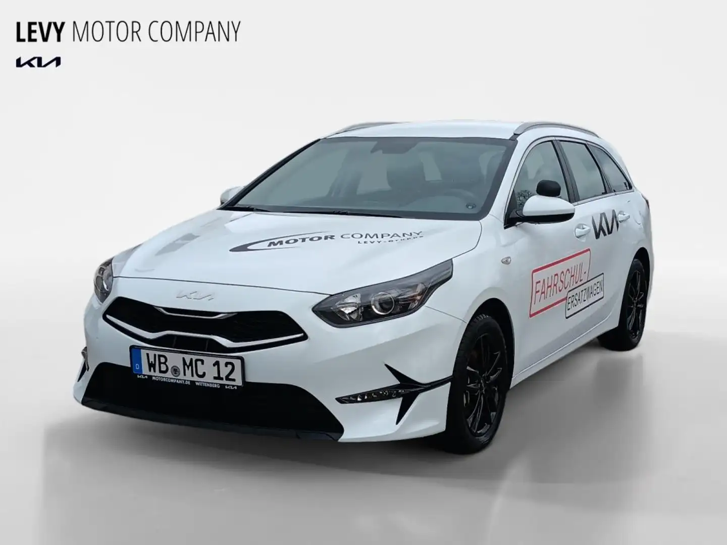 Kia Ceed / cee'd Kombi Prüfungstauglicher Fahrschulwagen Weiß - 1