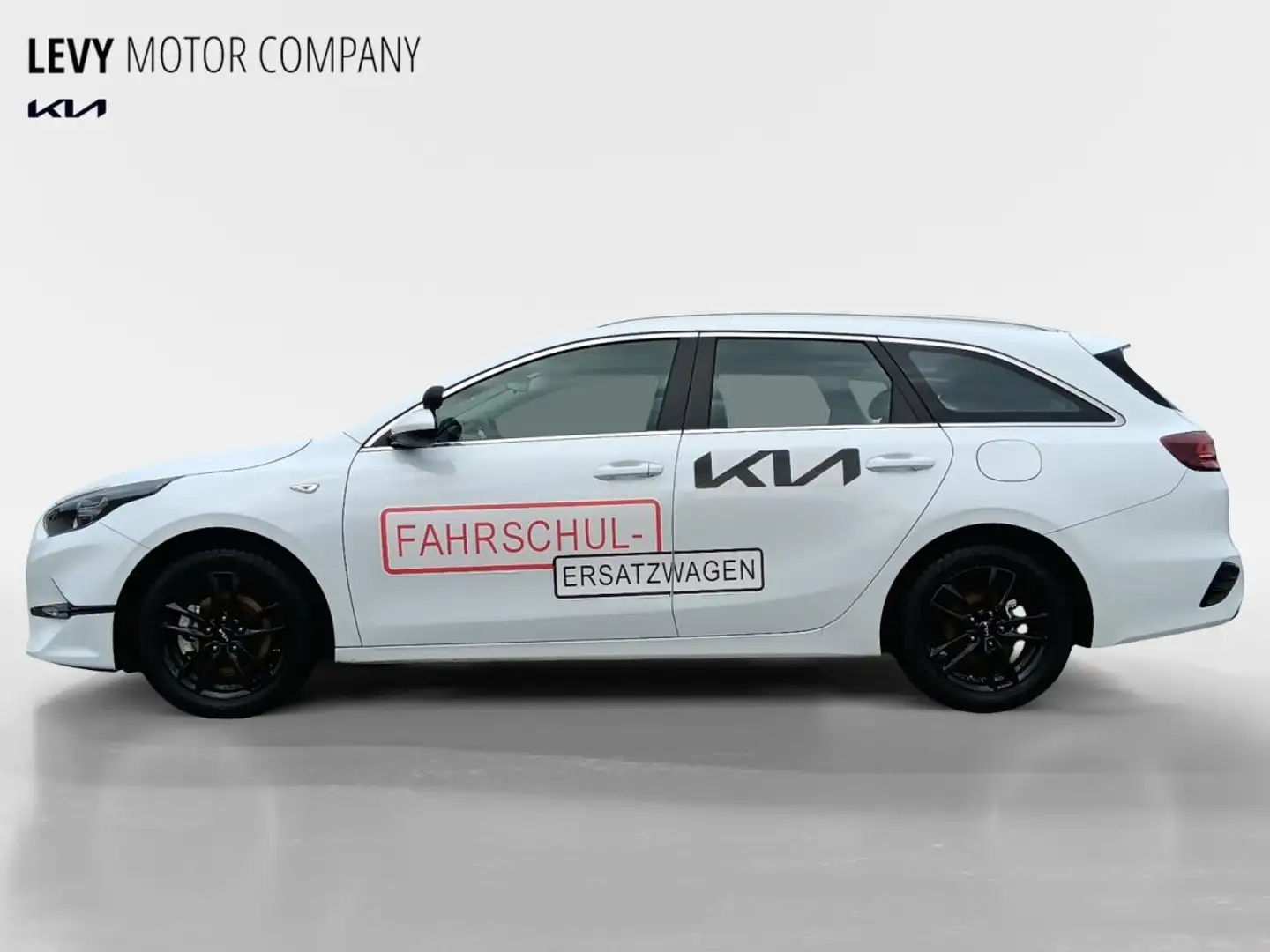 Kia Ceed / cee'd Kombi Prüfungstauglicher Fahrschulwagen Weiß - 2