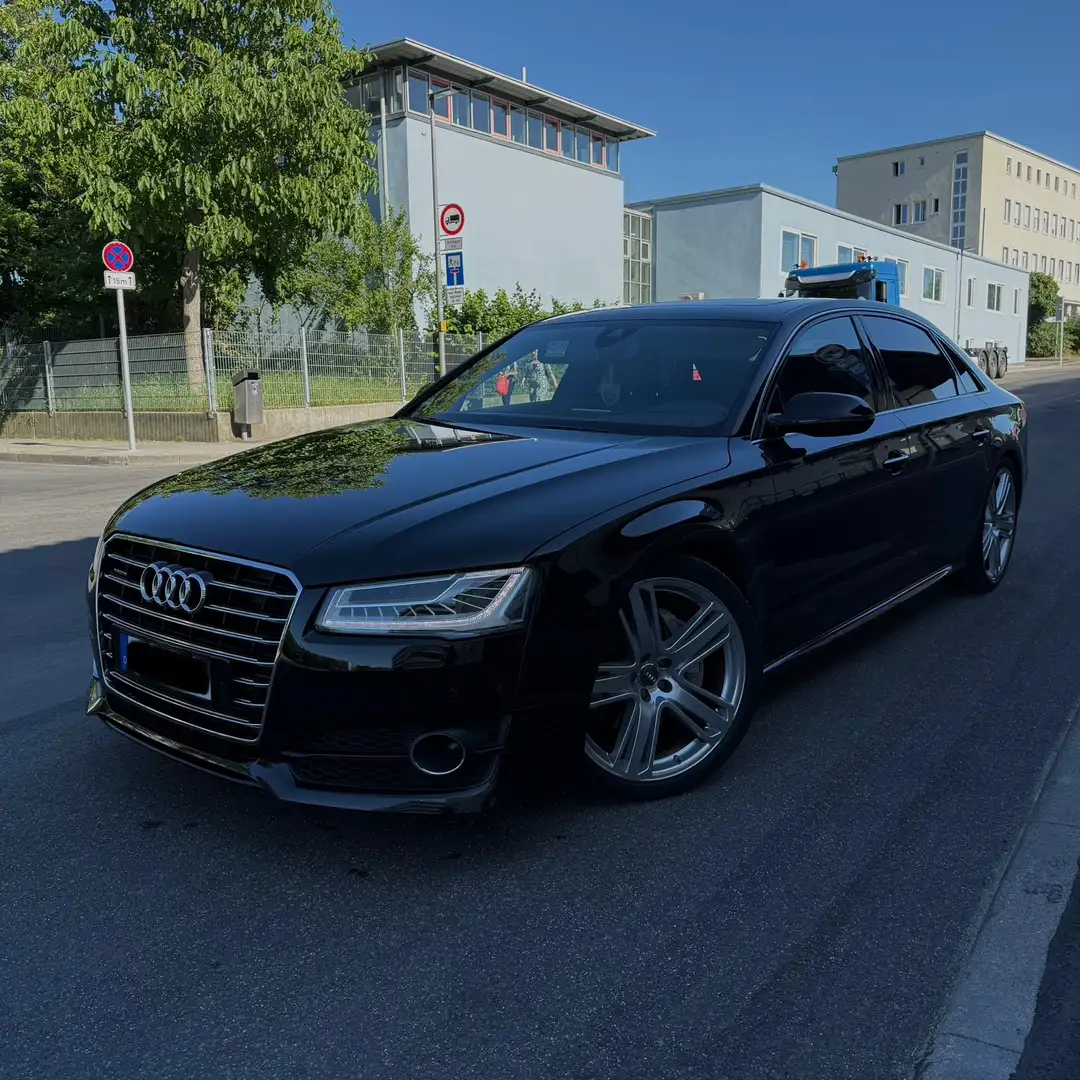 Audi A8 3.0 TDI DPF quattro tiptronic Lang Garantie Schwarz - 1