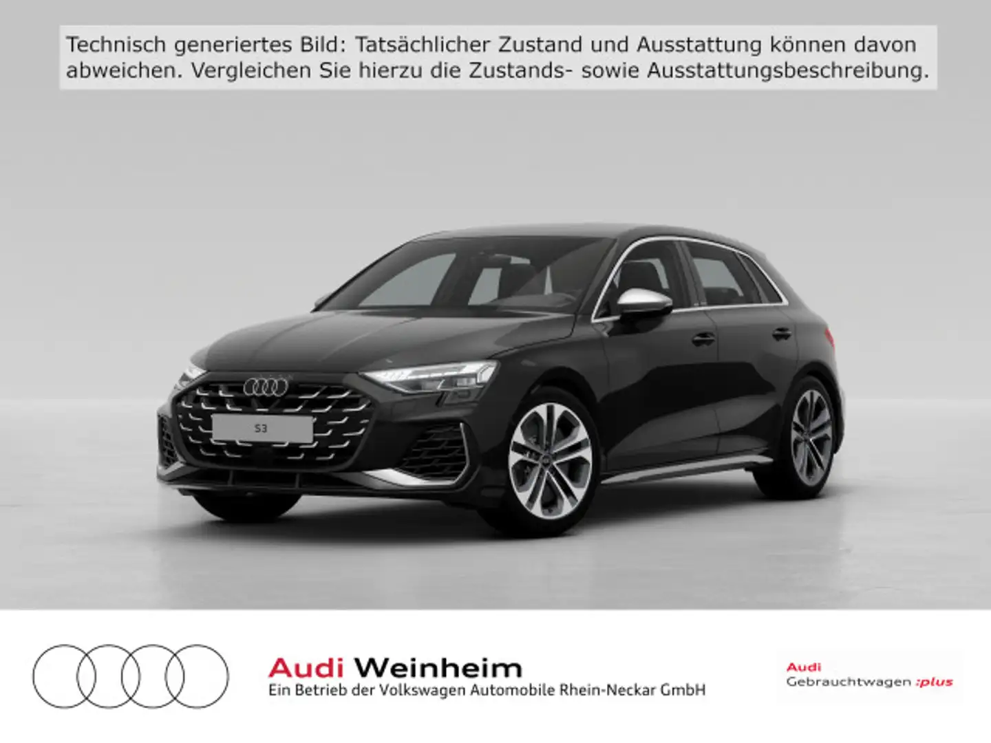 Audi S3 TFSI quattro S-Sitze LED Navi S-tro Schwarz - 2