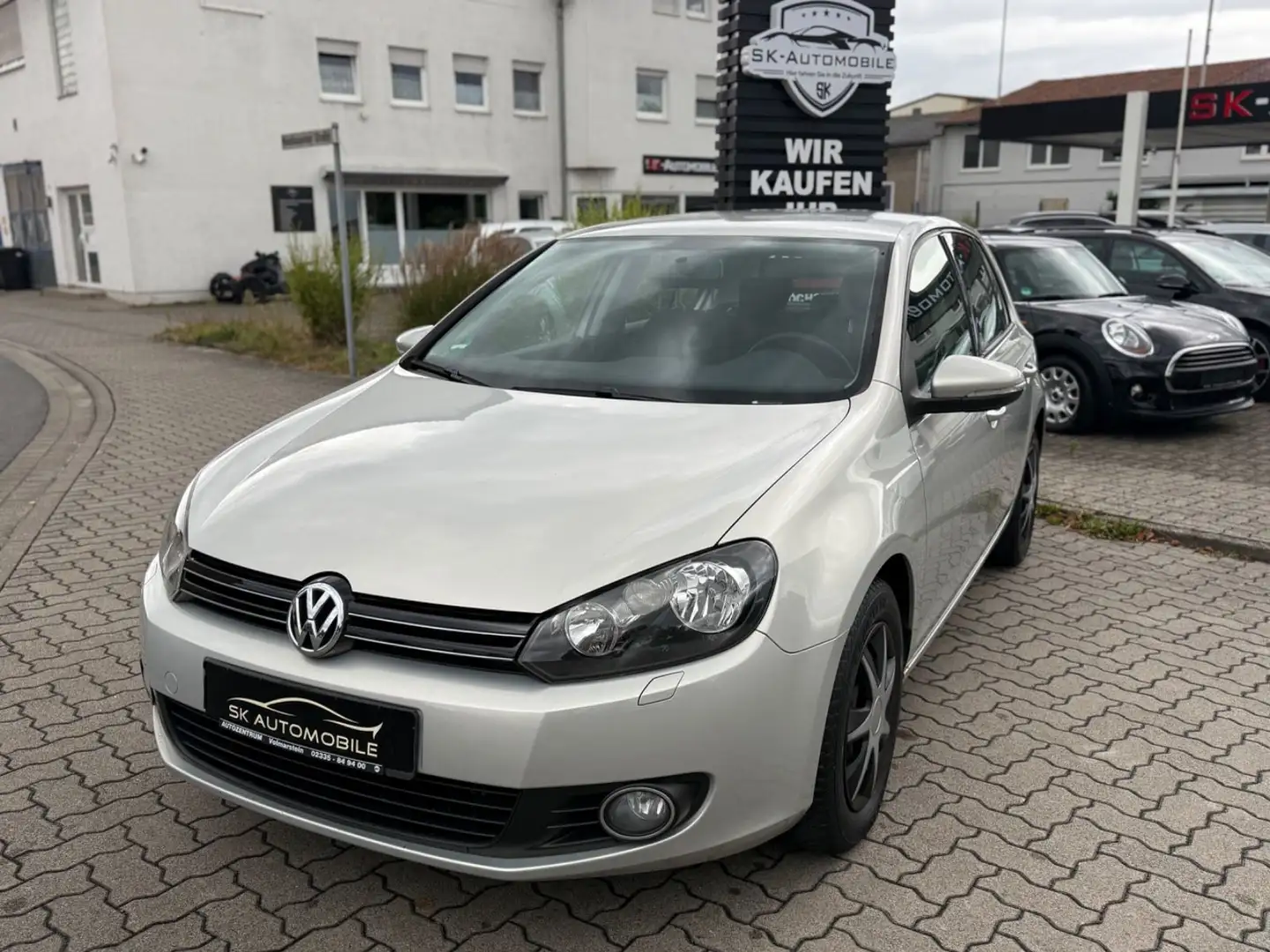 Volkswagen Golf VI Comfortline KLIMA-SHZG-TEMPOMAT Silber - 2