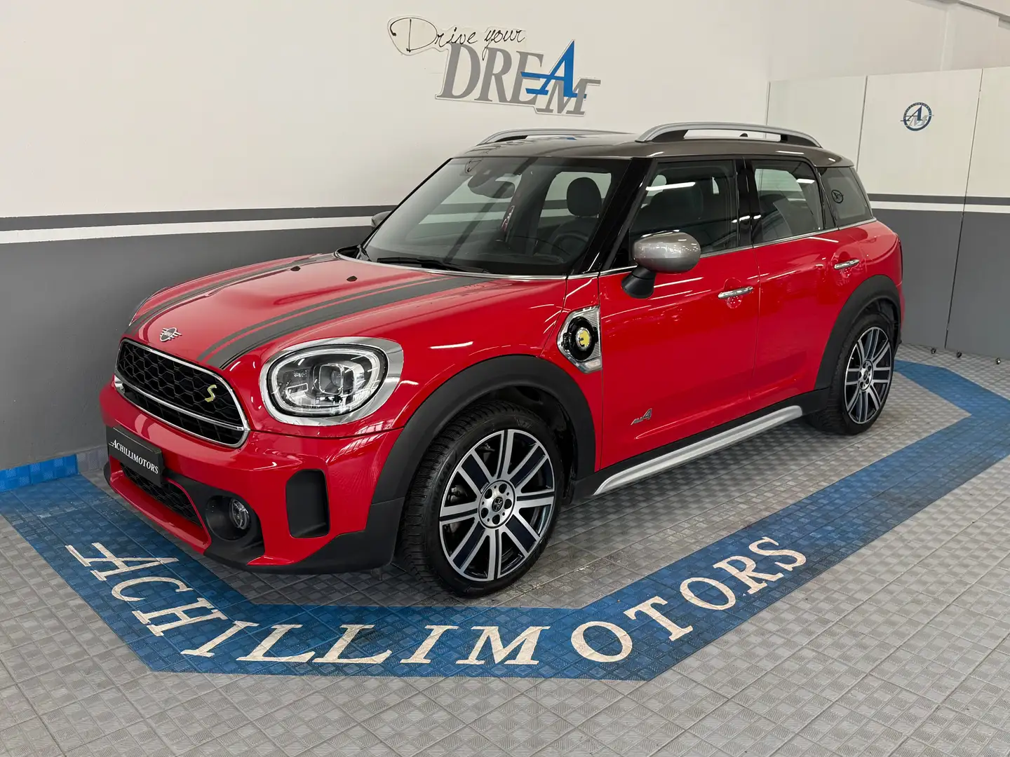 MINI Cooper SE Countryman Mini Countryman 1.5 Cooper SE Yours all4 auto IVA Красный - 2