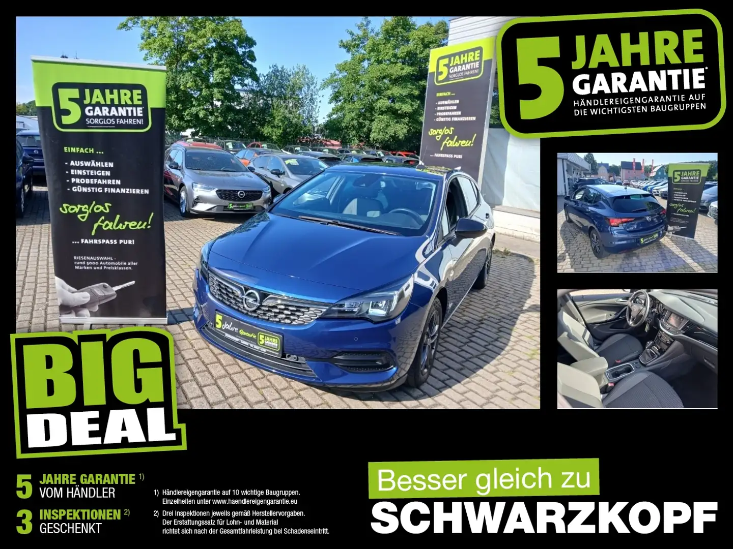 Opel Astra K 1.2 Turbo ACC+LED+SHZ+Winterp.+2xKlima Bleu - 1
