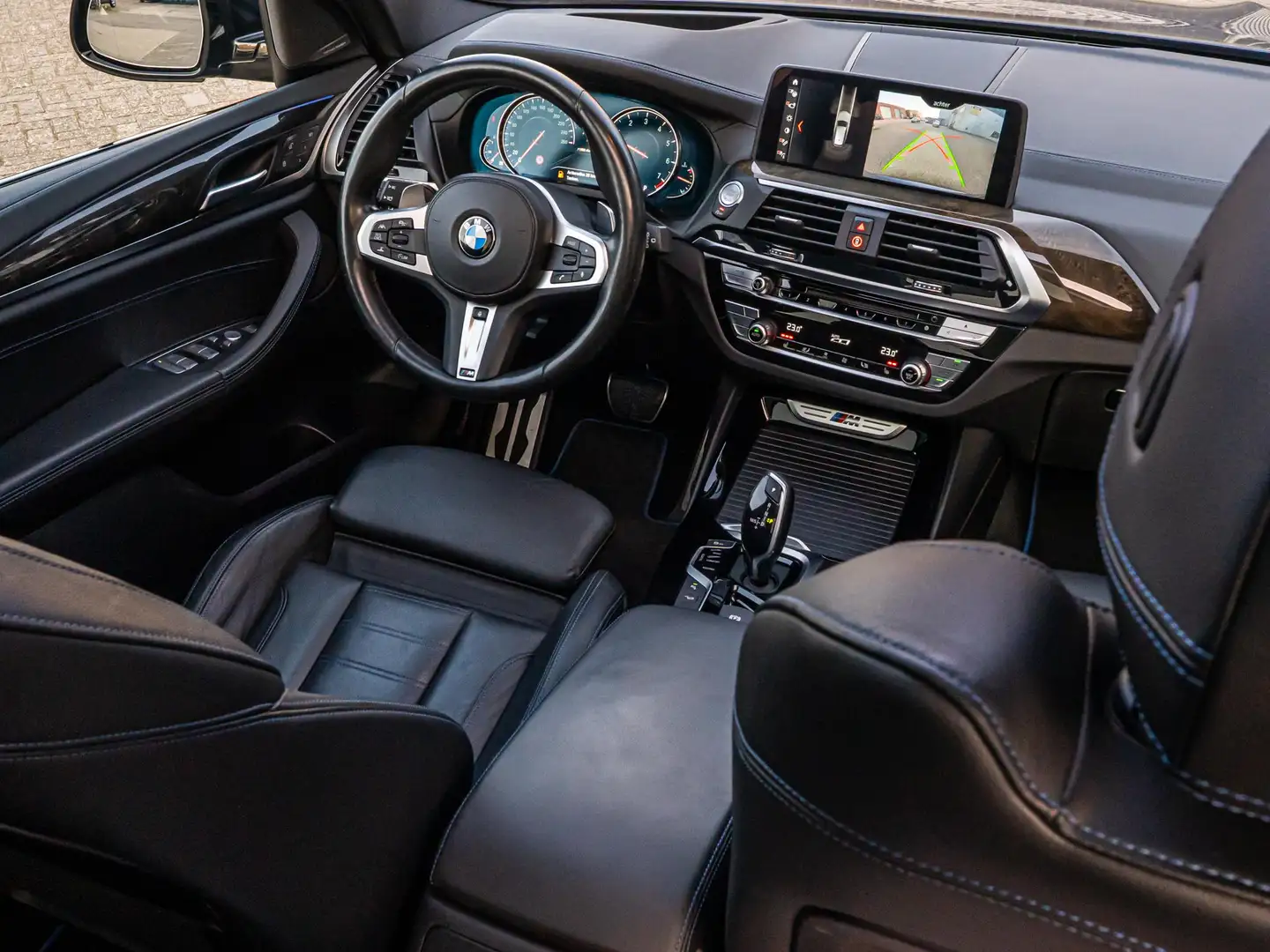 BMW X3 M40i xDrive High Executive Pano HUD HK Keyless Blau - 2