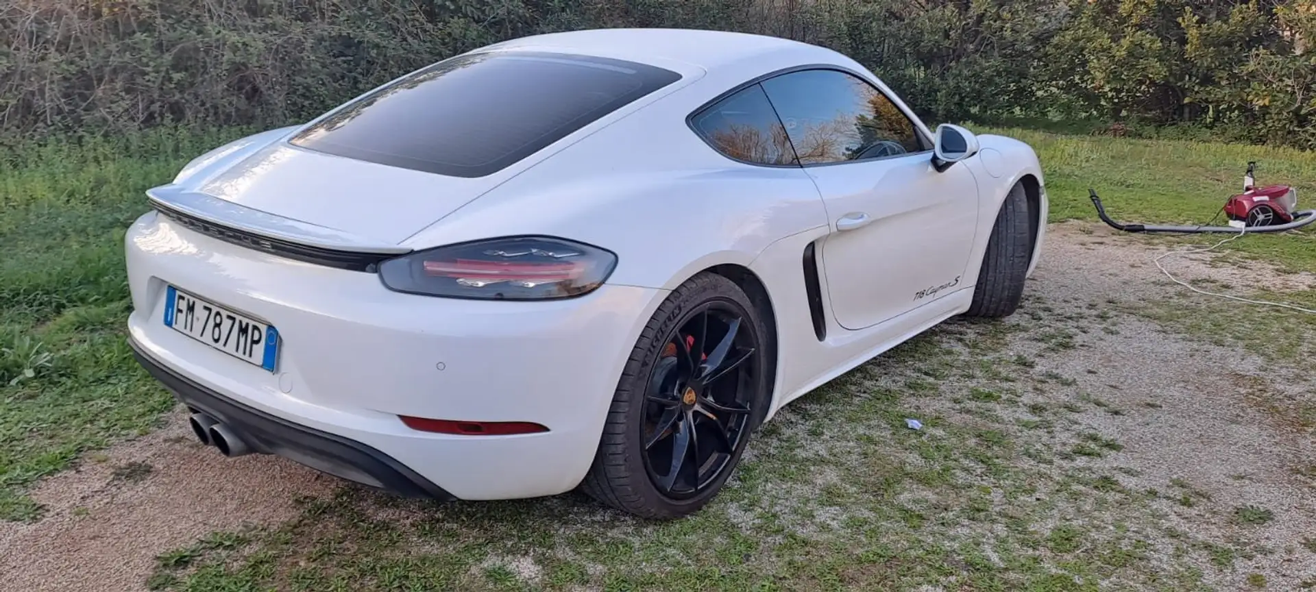 Porsche 718 Cayman S 2.5 350cv pdk full optional Bianco - 2