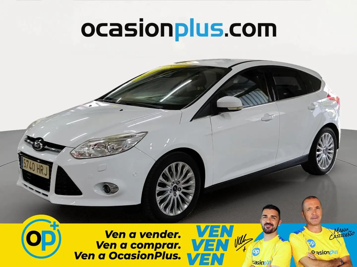 Ford Focus 1.0 Ecoboost Auto-S&S Titanium 125 Blanco - 1