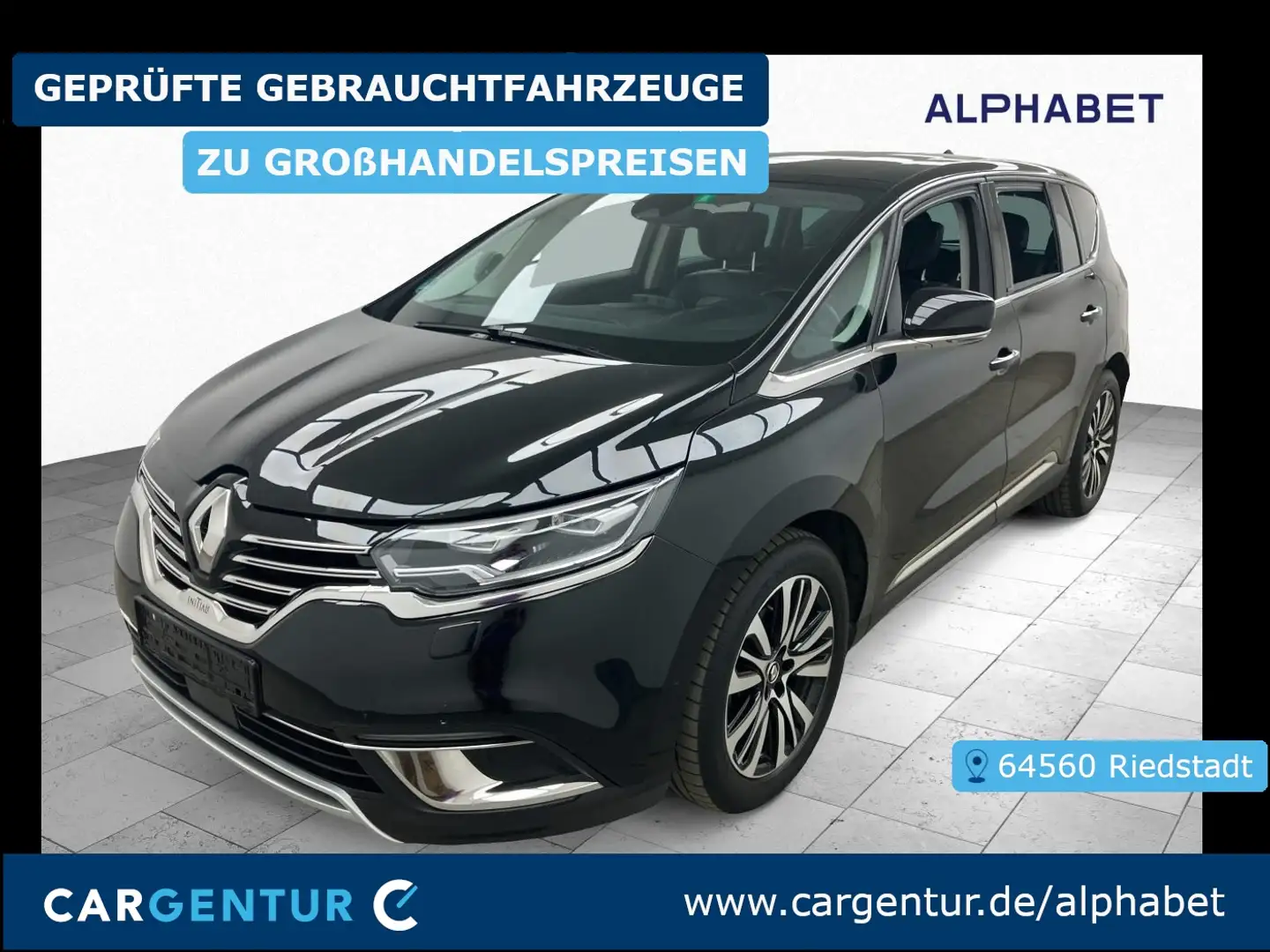 Renault Espace 2.0 BLUE dCi 190 Initiale Paris Bose Schwarz - 1