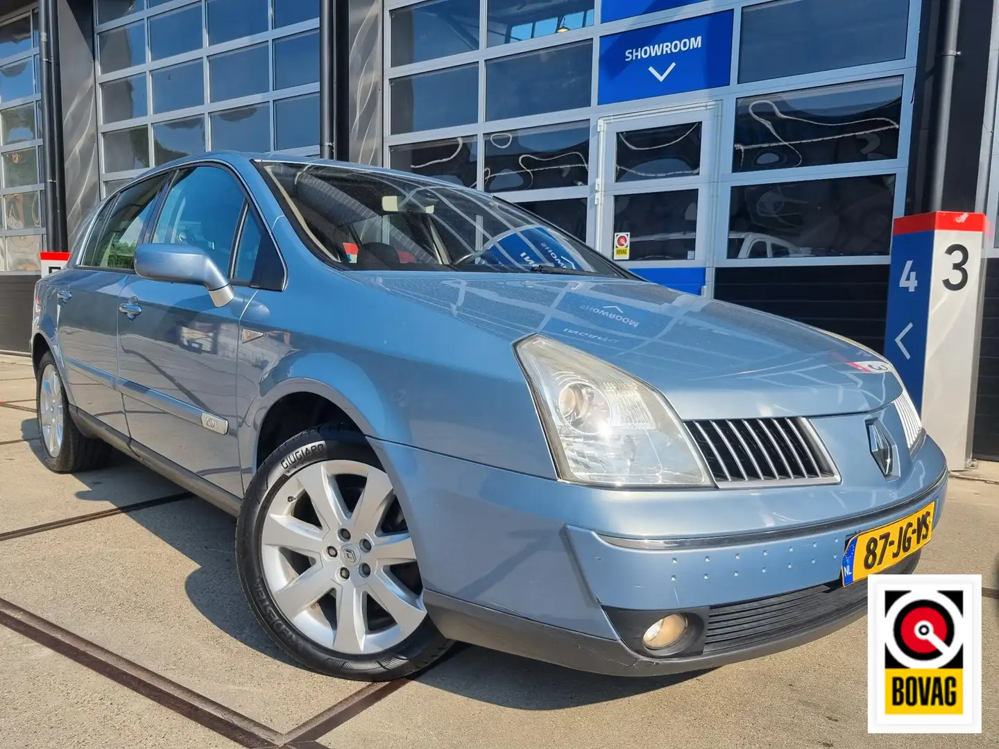 Renault Vel Satis 2.0 16V Turbo Privilége YOUNGTIMER Blauw - 1